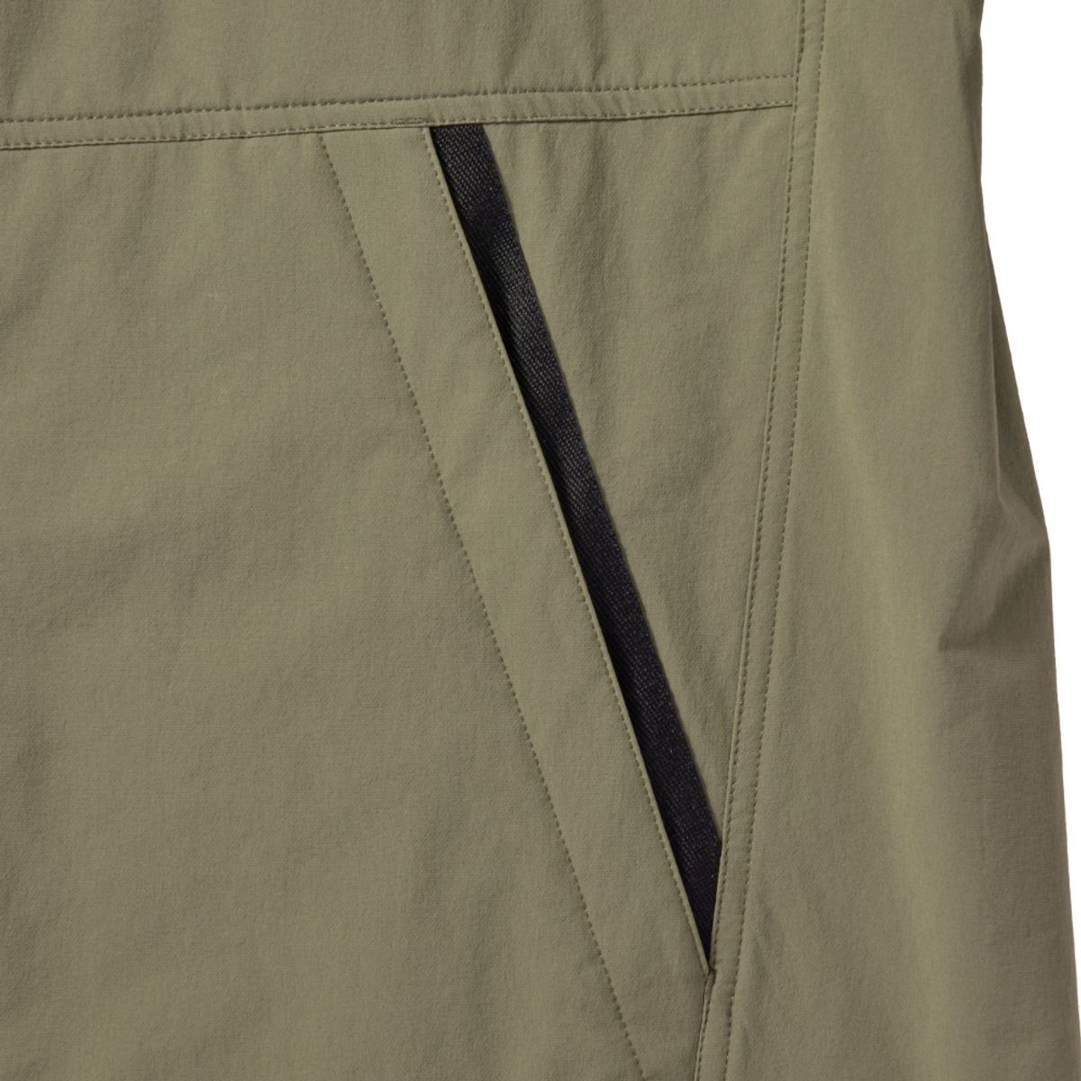 브롬톤 런던(BROMPTON LONDON) CODURA STRETCH JUMPER - KHAKI (P241UJP130)