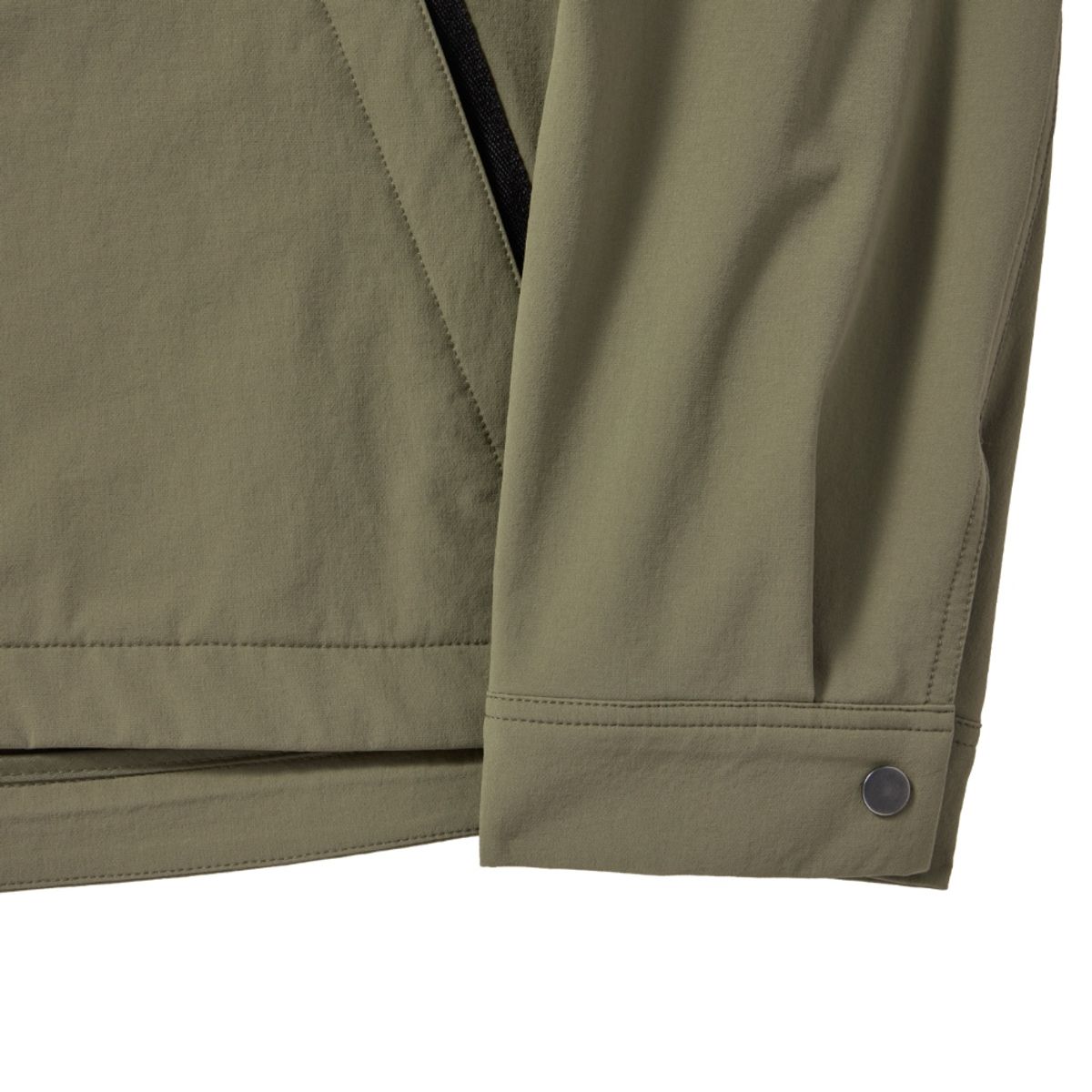 브롬톤 런던(BROMPTON LONDON) CODURA STRETCH JUMPER - KHAKI (P241UJP130)