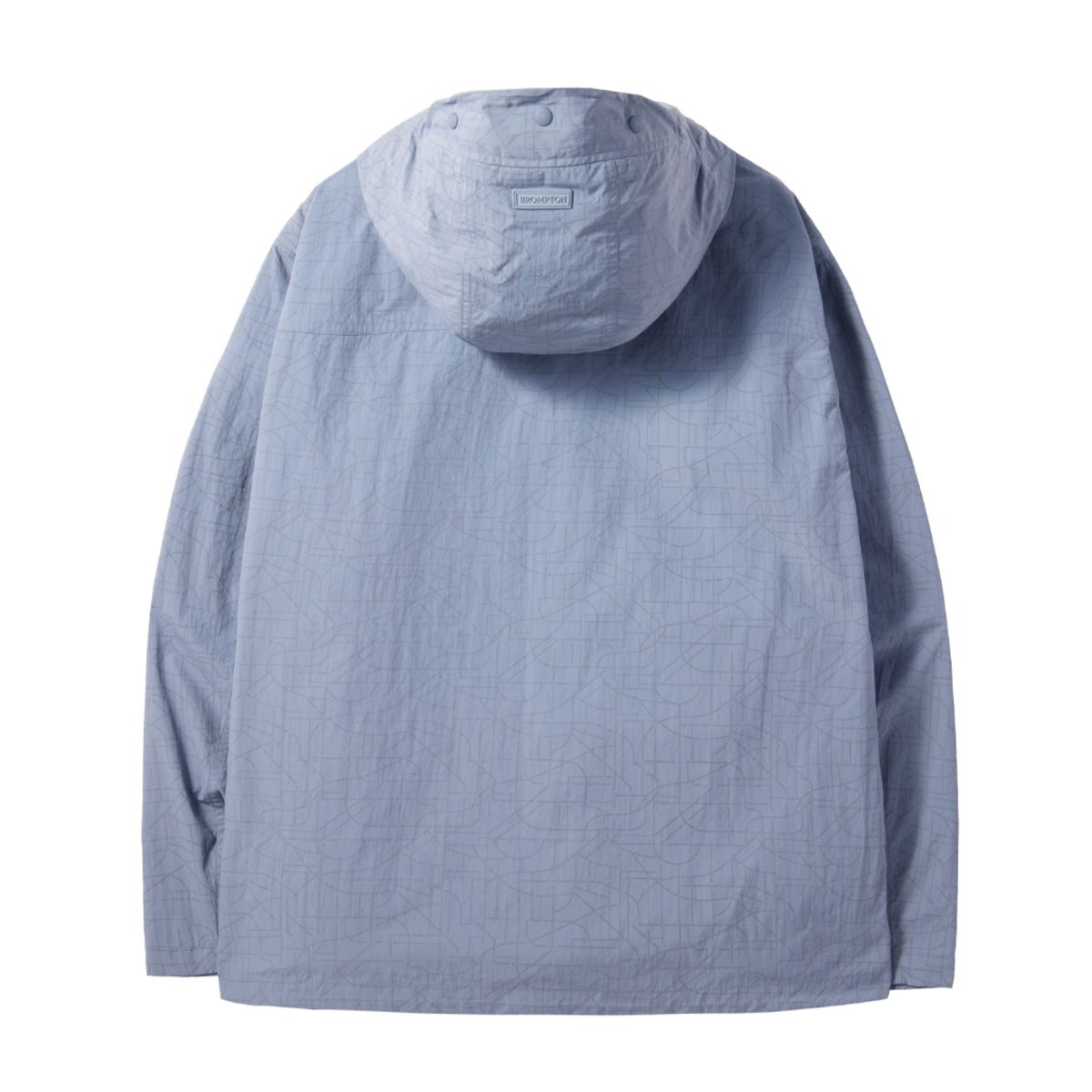 브롬톤 런던(BROMPTON LONDON) REFLECTIVE HOODED JUMPER - BLUE (P242MJP233)