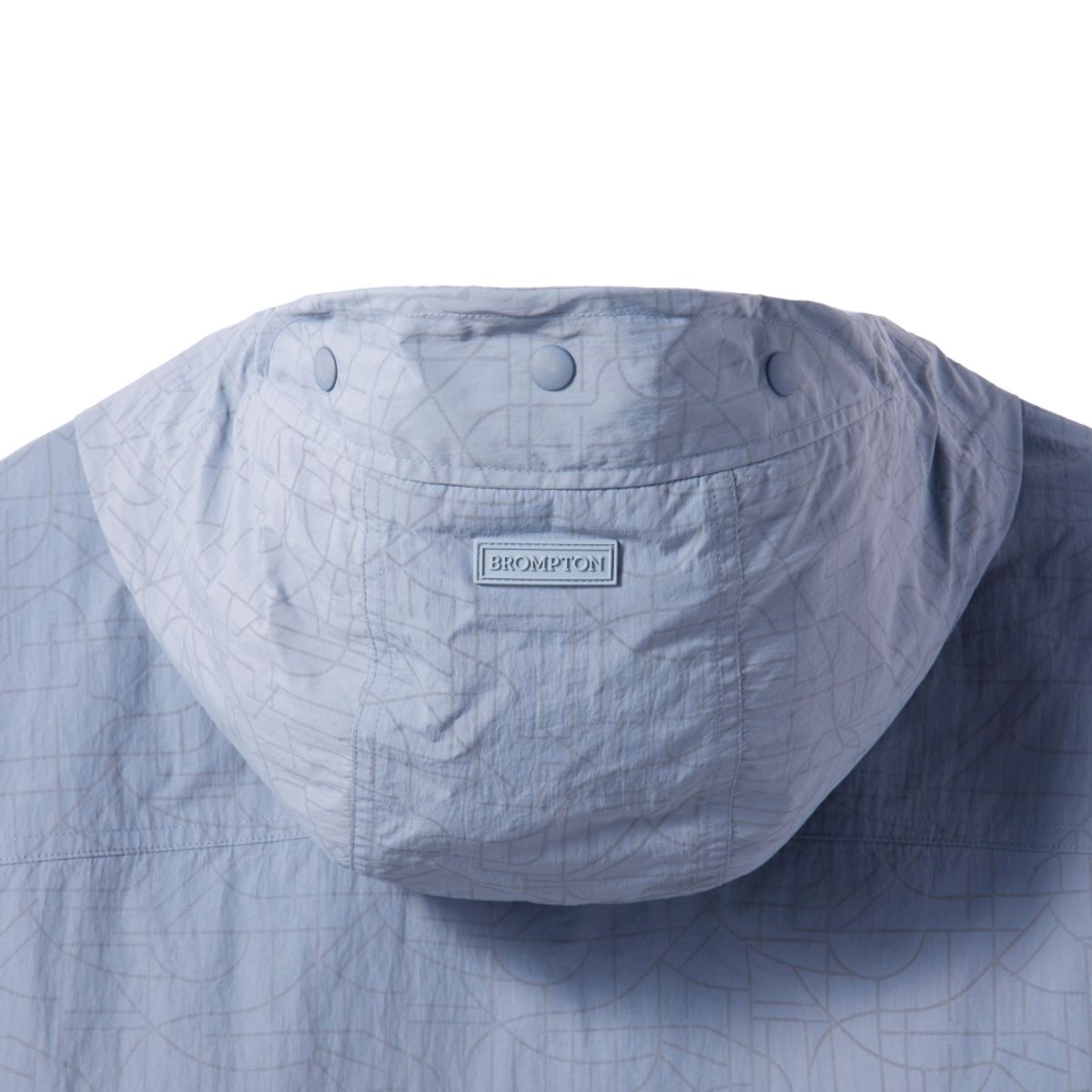 브롬톤 런던(BROMPTON LONDON) REFLECTIVE HOODED JUMPER - BLUE (P242MJP233)