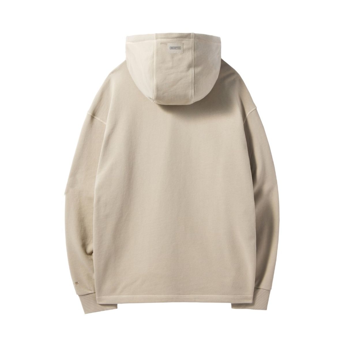 브롬톤 런던(BROMPTON LONDON) ORGANIC TERRY HOODIE - GRAY BEIGE (P241UHD406)