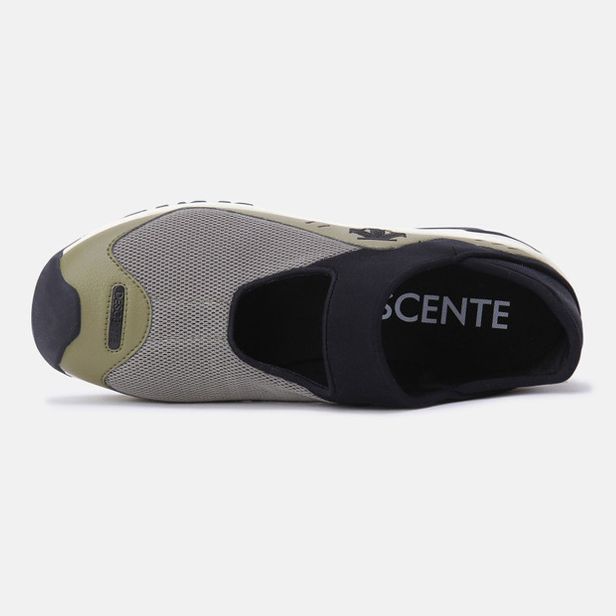 데상트(DESCENTE) 어반 T450 슬립온 카키 블랙(SP223LSN41)