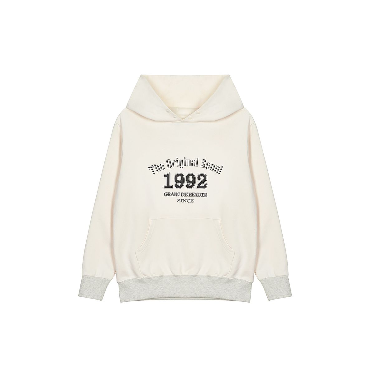 그랭드보떼(GRAIN DE BEAUTE) 1992 MULTI HOODY [IVORY]
