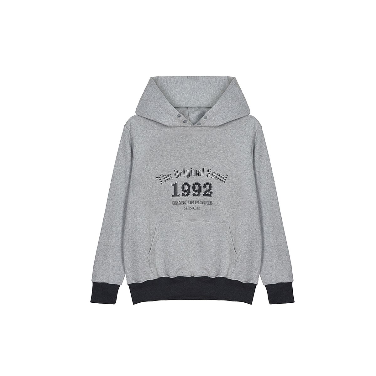 그랭드보떼(GRAIN DE BEAUTE) 1992 MULTI HOODY [GRAY]