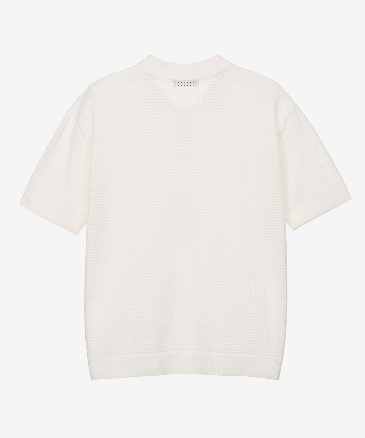 마인드브릿지(MINDBRIDGE) [COUTURE]카라세미오버핏반팔니트 - 2color MYKT3170