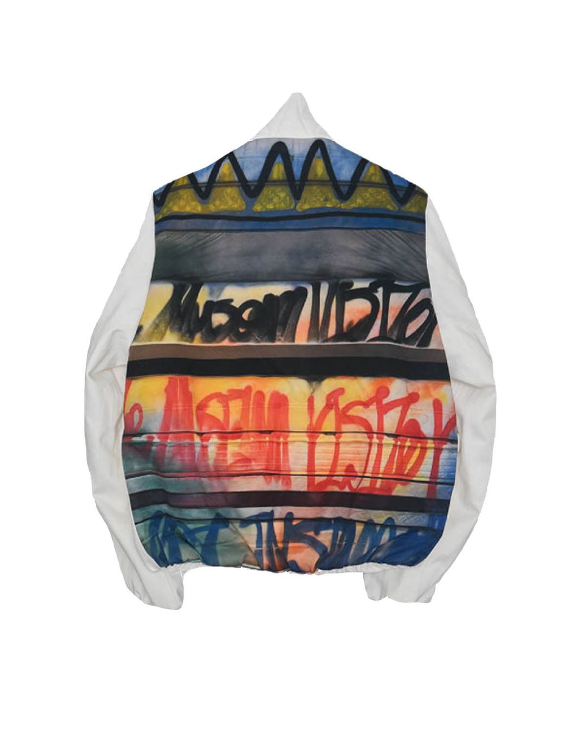 더뮤지엄비지터(THEMUSEUMVISITOR) ARTWORK JACKET (WHITE)