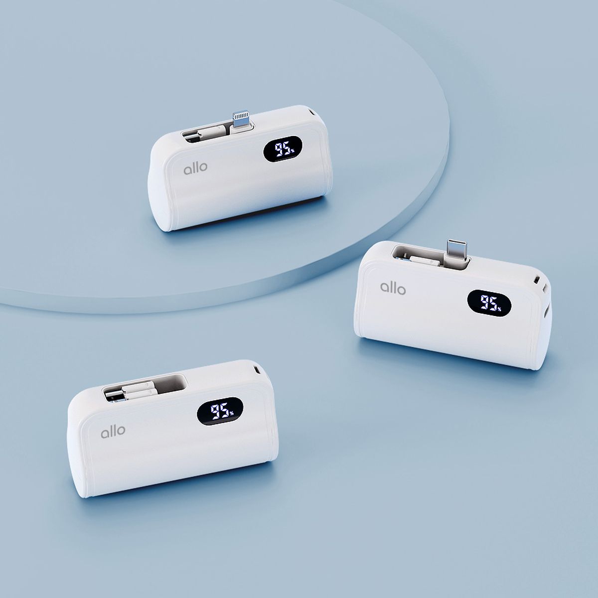 알로코리아(ALLO KOREA) 20W 고속 도킹형 보조배터리 5000mAh 502DPD