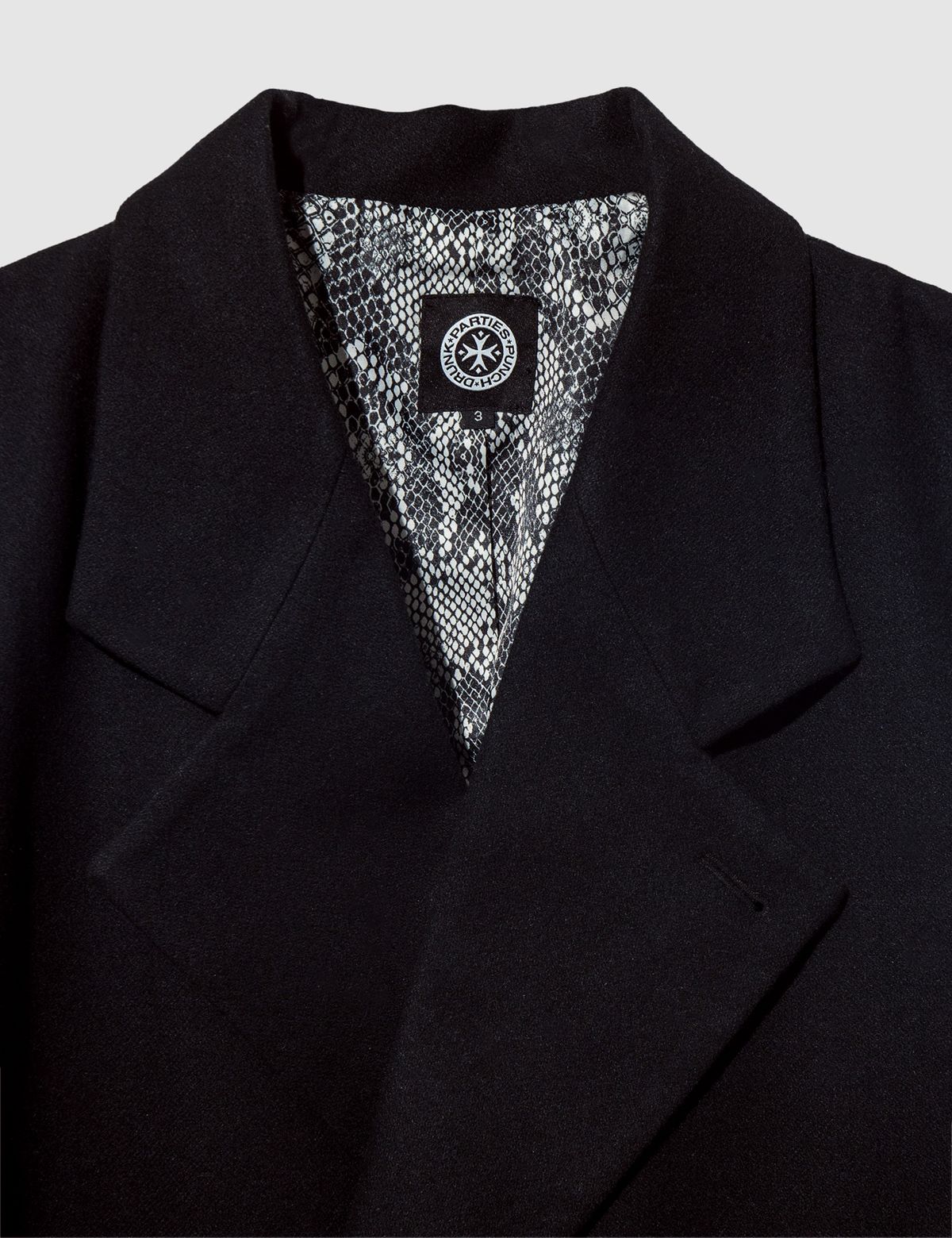 펀치드렁크파티즈(PUNCH DRUNK PARTIES) Dead Mans Coat (BLACK)
