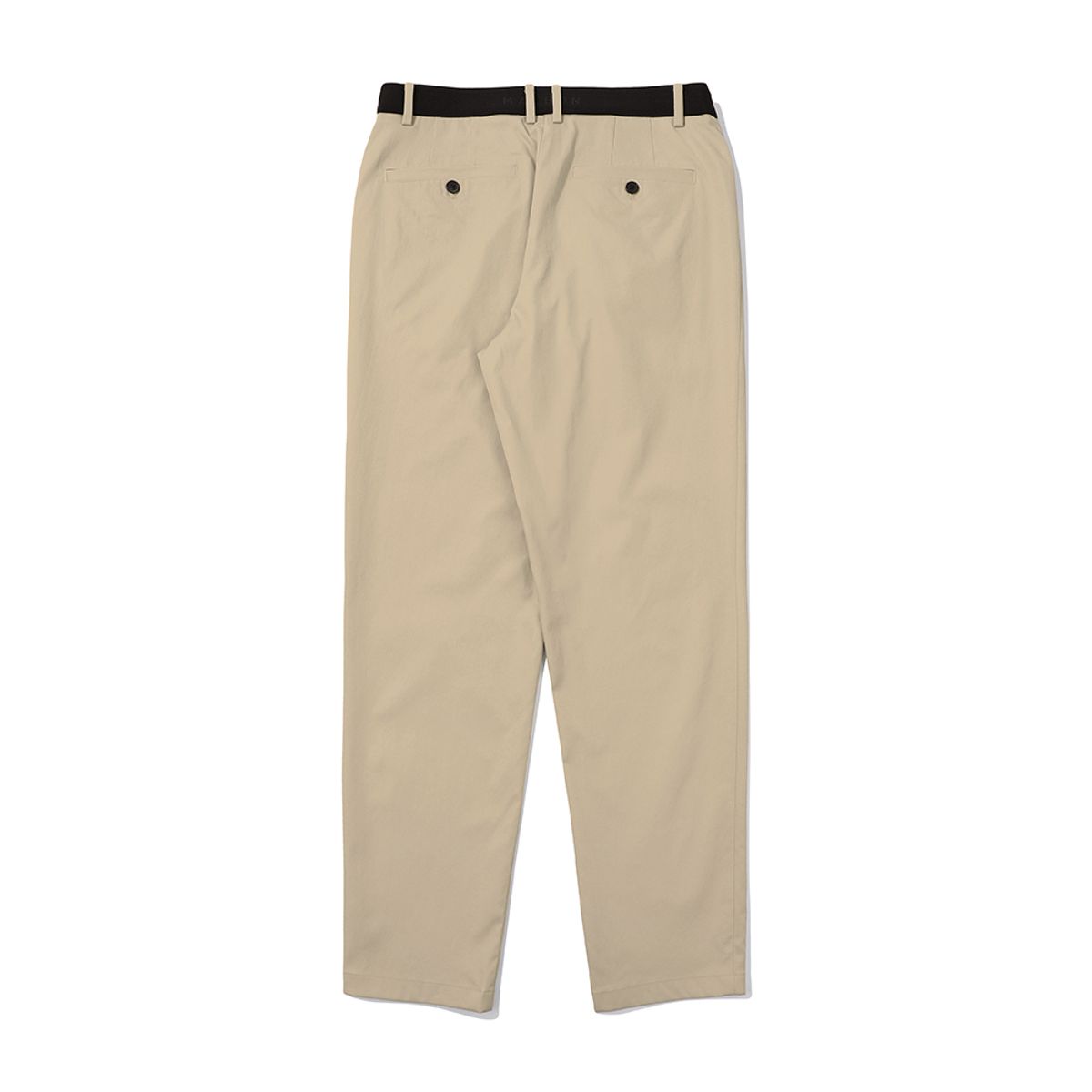 말본 골프(MALBON GOLF) 베이직 일자핏 원턱 팬츠 BEIGE (MAN)