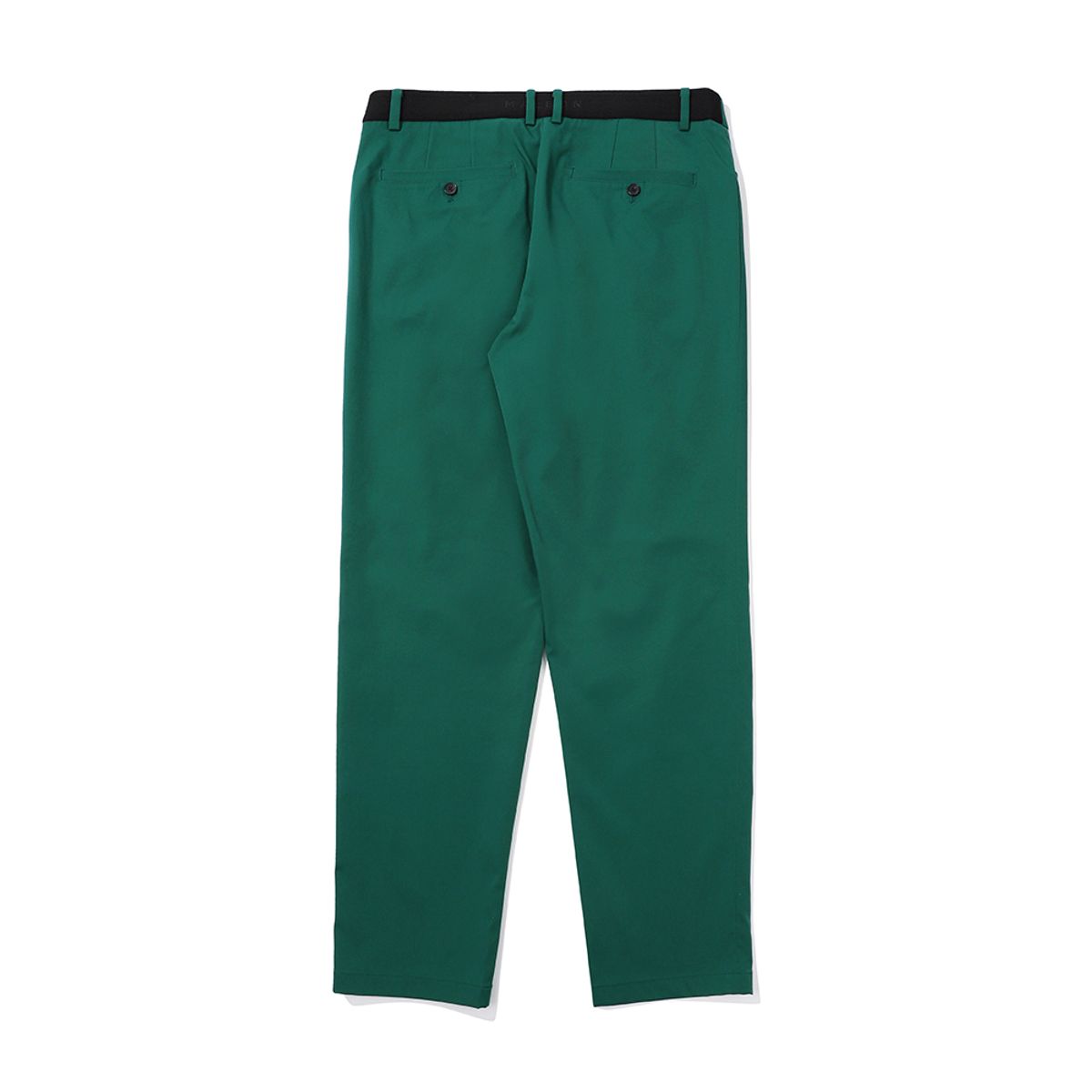 말본 골프(MALBON GOLF) 베이직 일자핏 원턱 팬츠 GREEN (MAN)