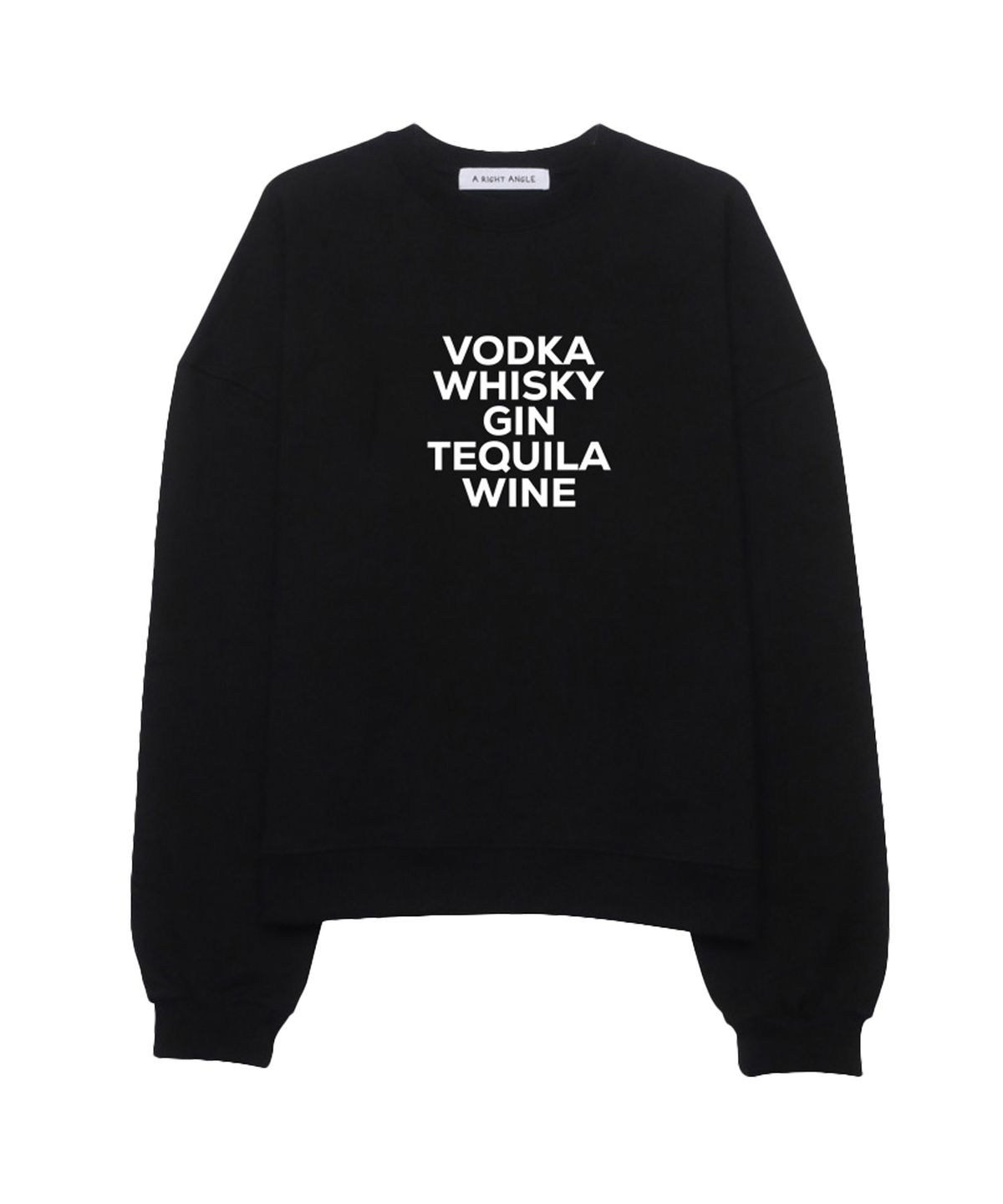 어라이트앵글(ARIGHTANGLE) Heavycotton drink sweatshirt (3 Color)
