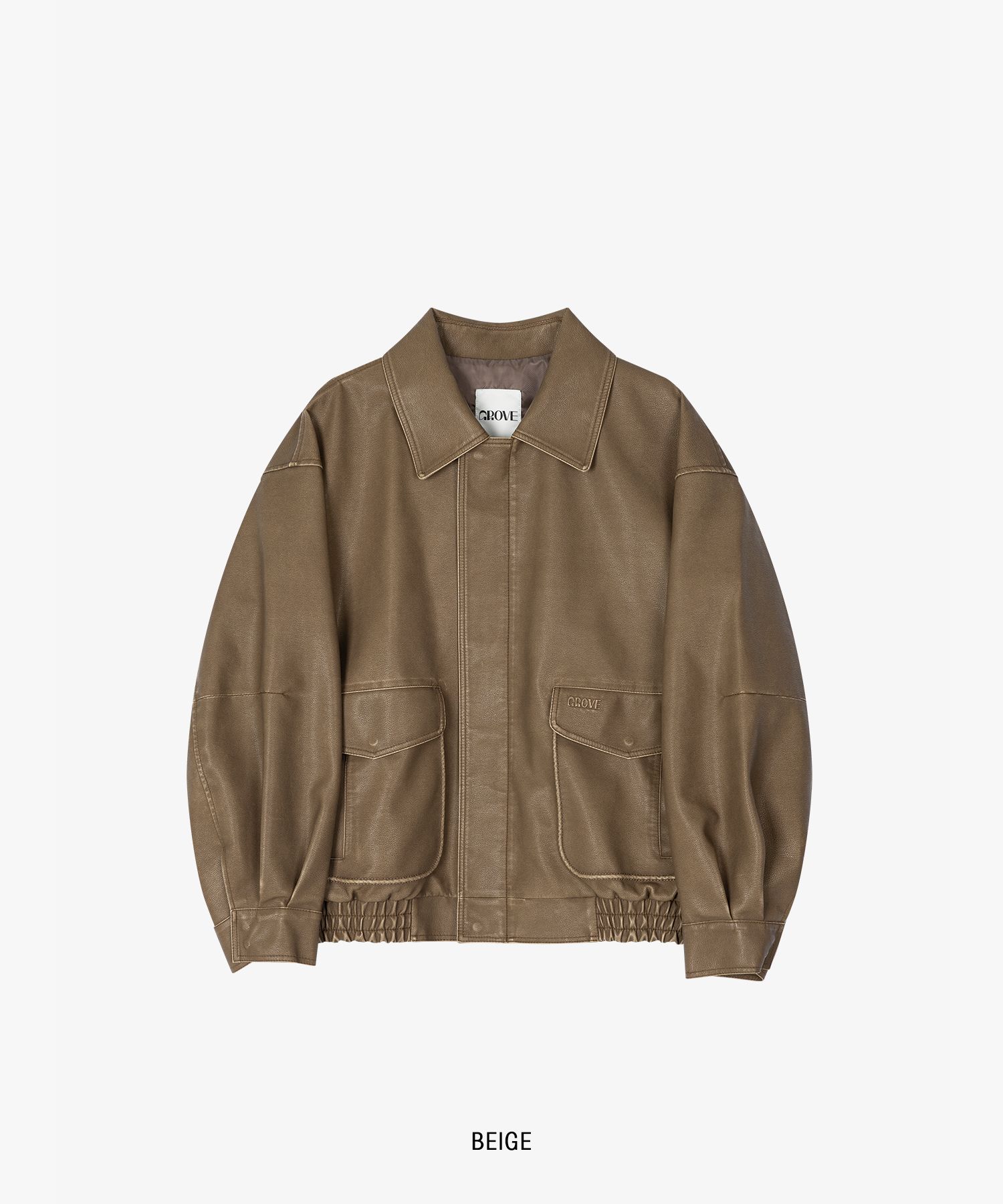 MUSINSA | GROVE LUSSON JUMPER [BEIGE]