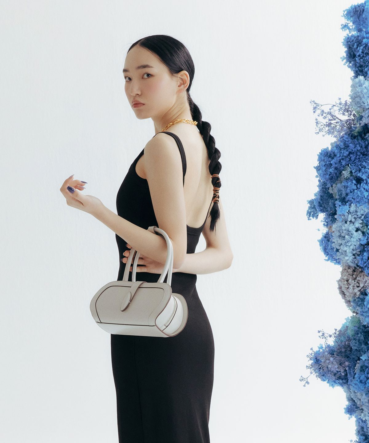 비비와이비(BBYB) 에코르 스몰 토트백 (아이보리)
