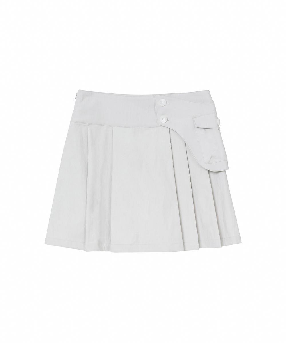 MUSINSA公式 | MISEKI SEOUL Waist pocket bag midi skirt LIGHT