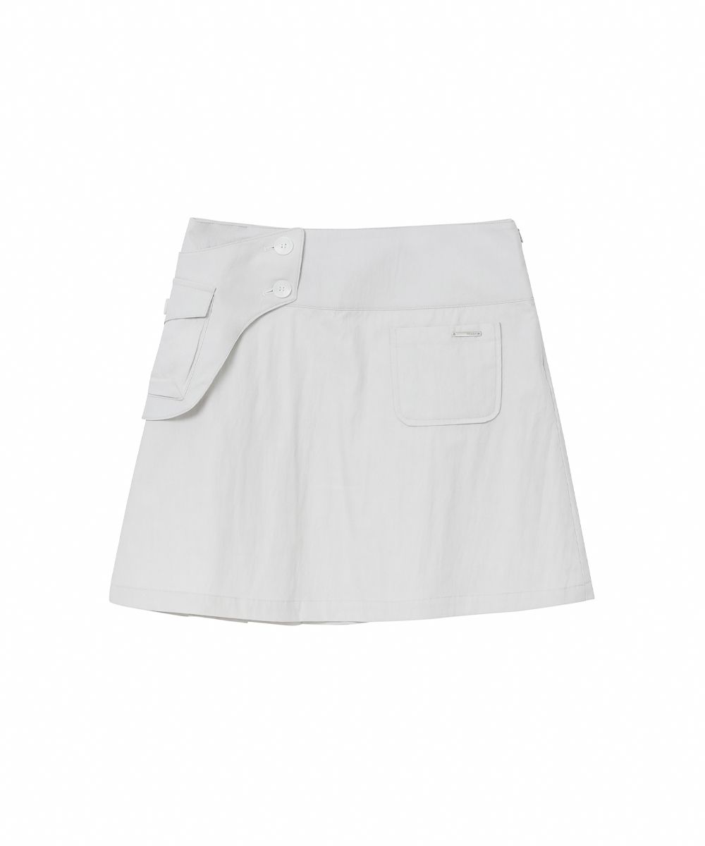 MUSINSA公式 | MISEKI SEOUL Waist pocket bag midi skirt LIGHT
