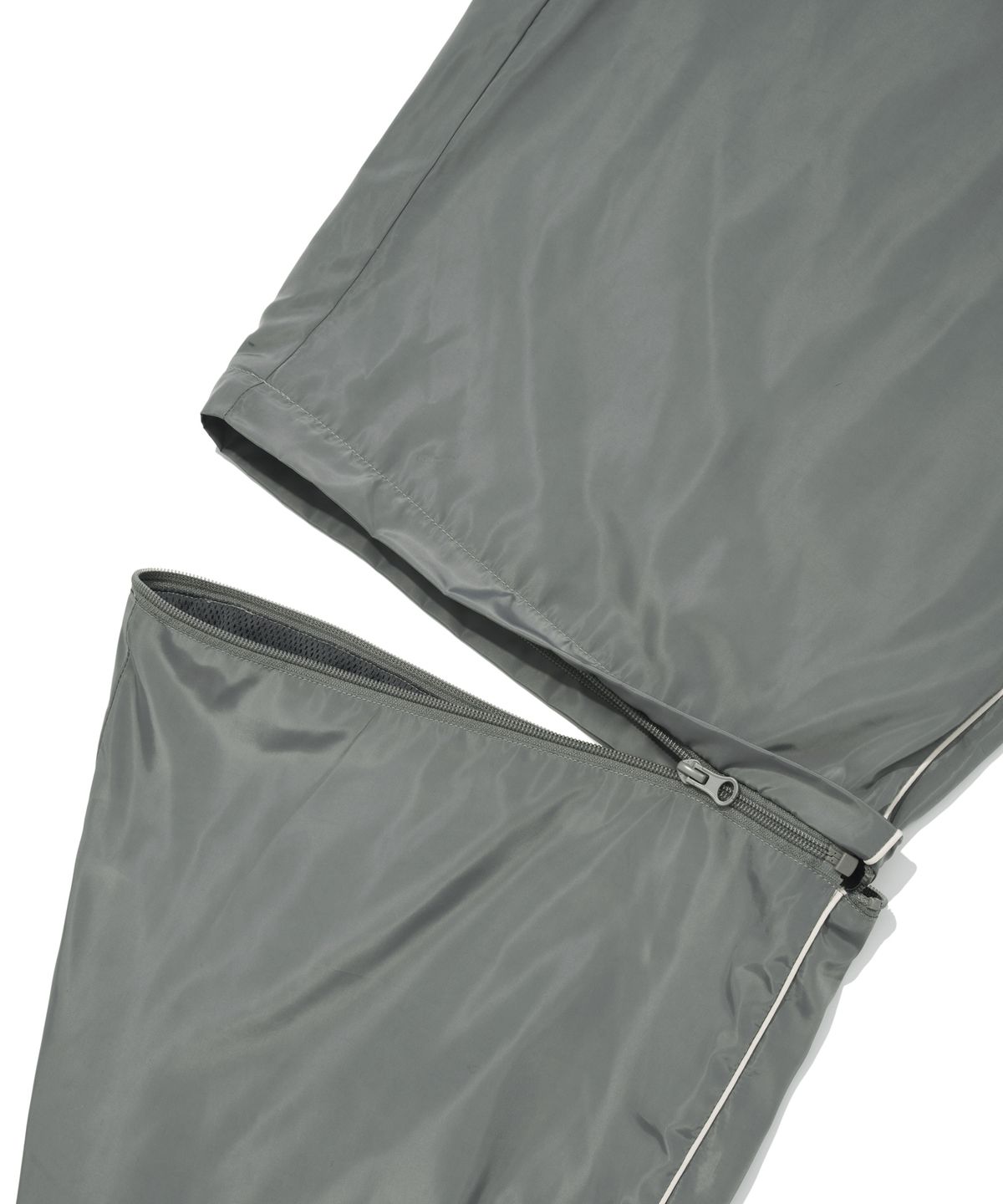 피지컬 디파트먼트(PHYSICAL DEPARTMENT) 2WAY 파이핑 디테쳐블 트랙팬츠 그레이