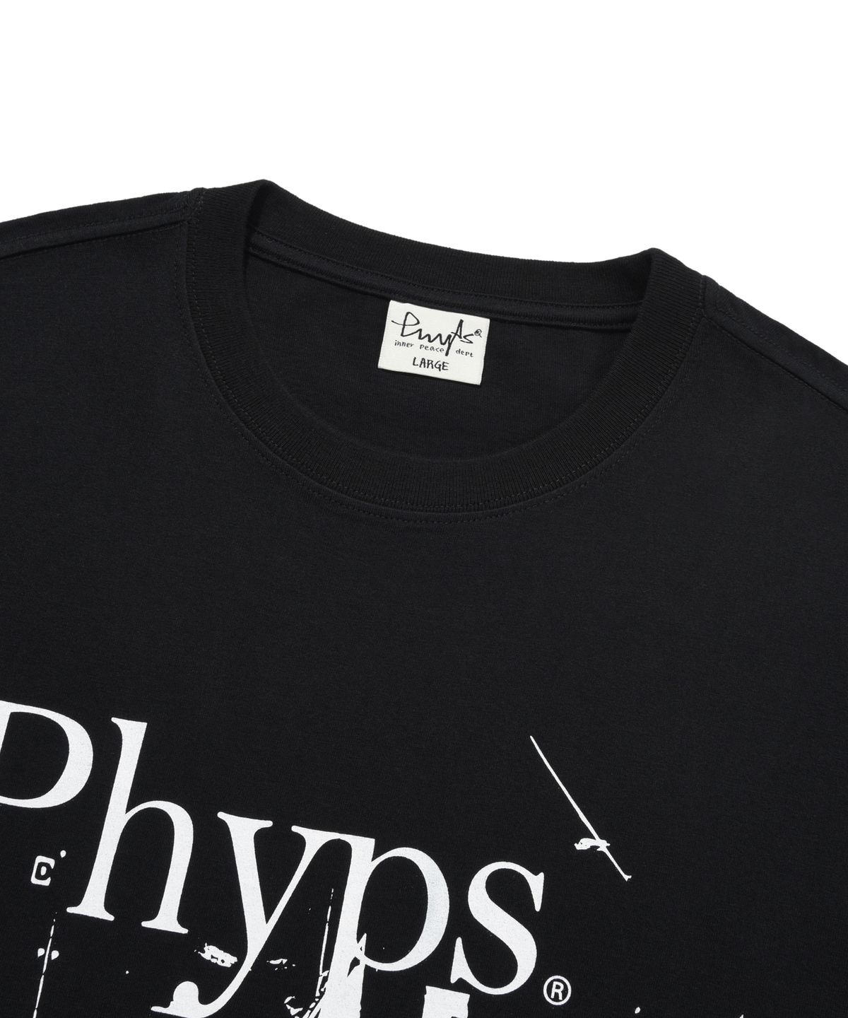 피지컬 디파트먼트(PHYSICAL DEPARTMENT) BASKETBALL DUNK SHOT LS BLACK