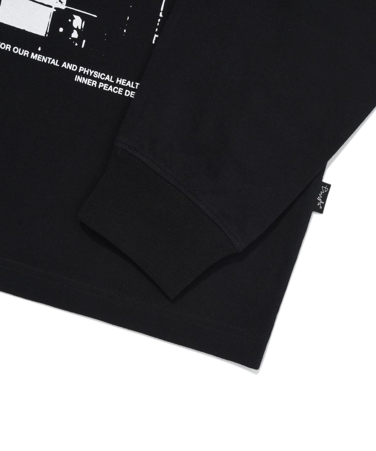 피지컬 디파트먼트(PHYSICAL DEPARTMENT) BASKETBALL DUNK SHOT LS BLACK
