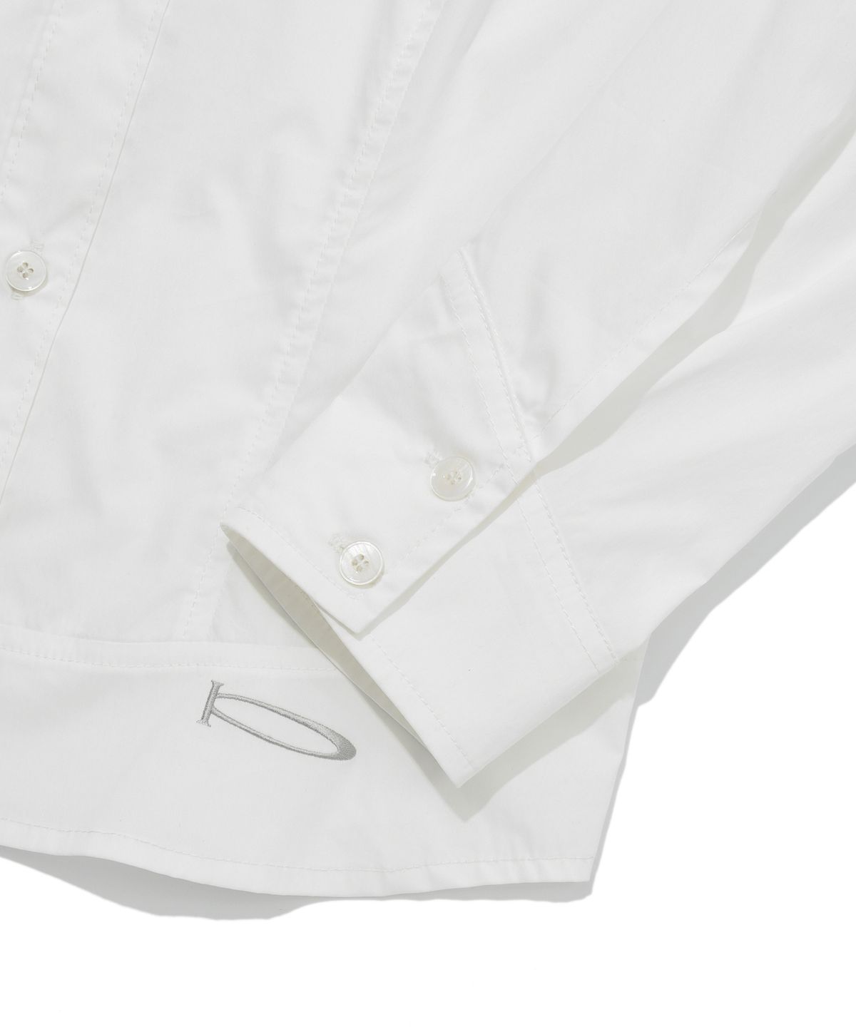 피지컬 디파트먼트(PHYSICAL DEPARTMENT) WOMENS P-ACTIVE CROP SHIRT WHITE