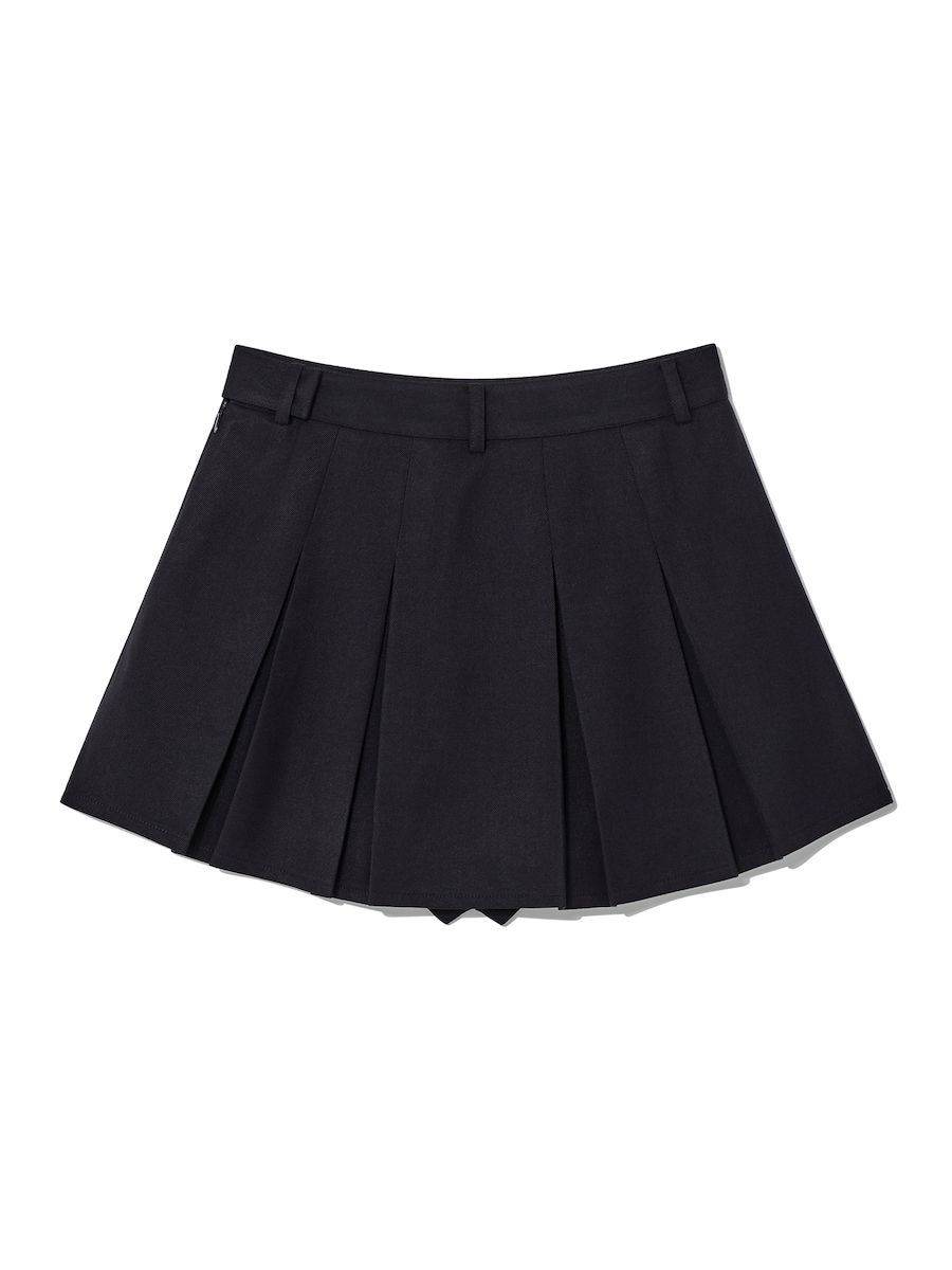 ☆韓国の人気☆【GLOWNY】☆IVY PLEATED MINI SKIR.T☆ MUSINSA公式 | GLOWNY IVY PLEATED MINI SKIRT (NAVY)