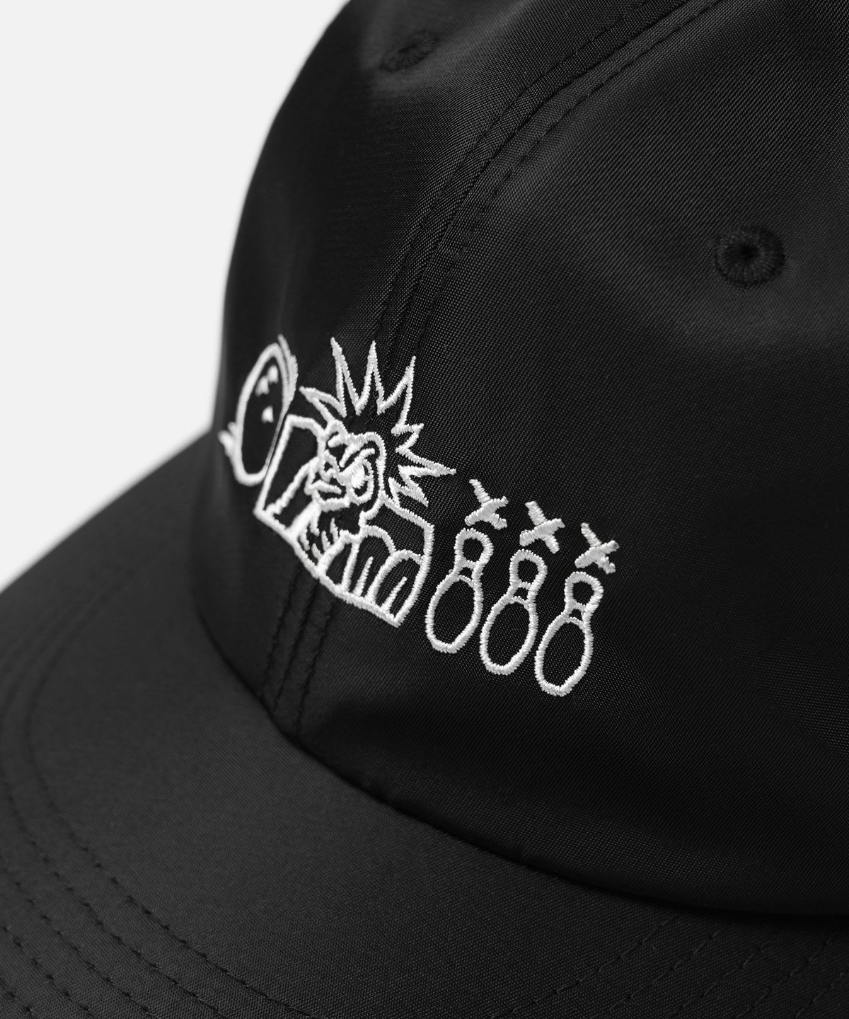 프리즘웍스(FRIZMWORKS) XXX BOWLING CLUB BALL CAP _ BLACK