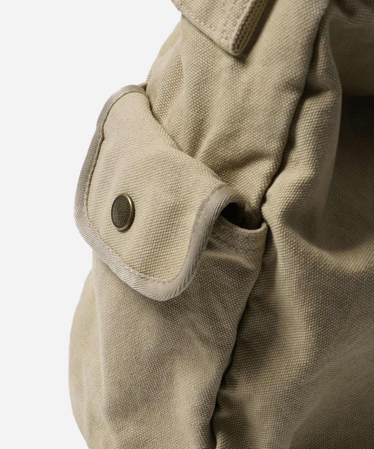 프리즘웍스(FRIZMWORKS) HEAVY CANVAS SHOULDER BAG _ BEIGE