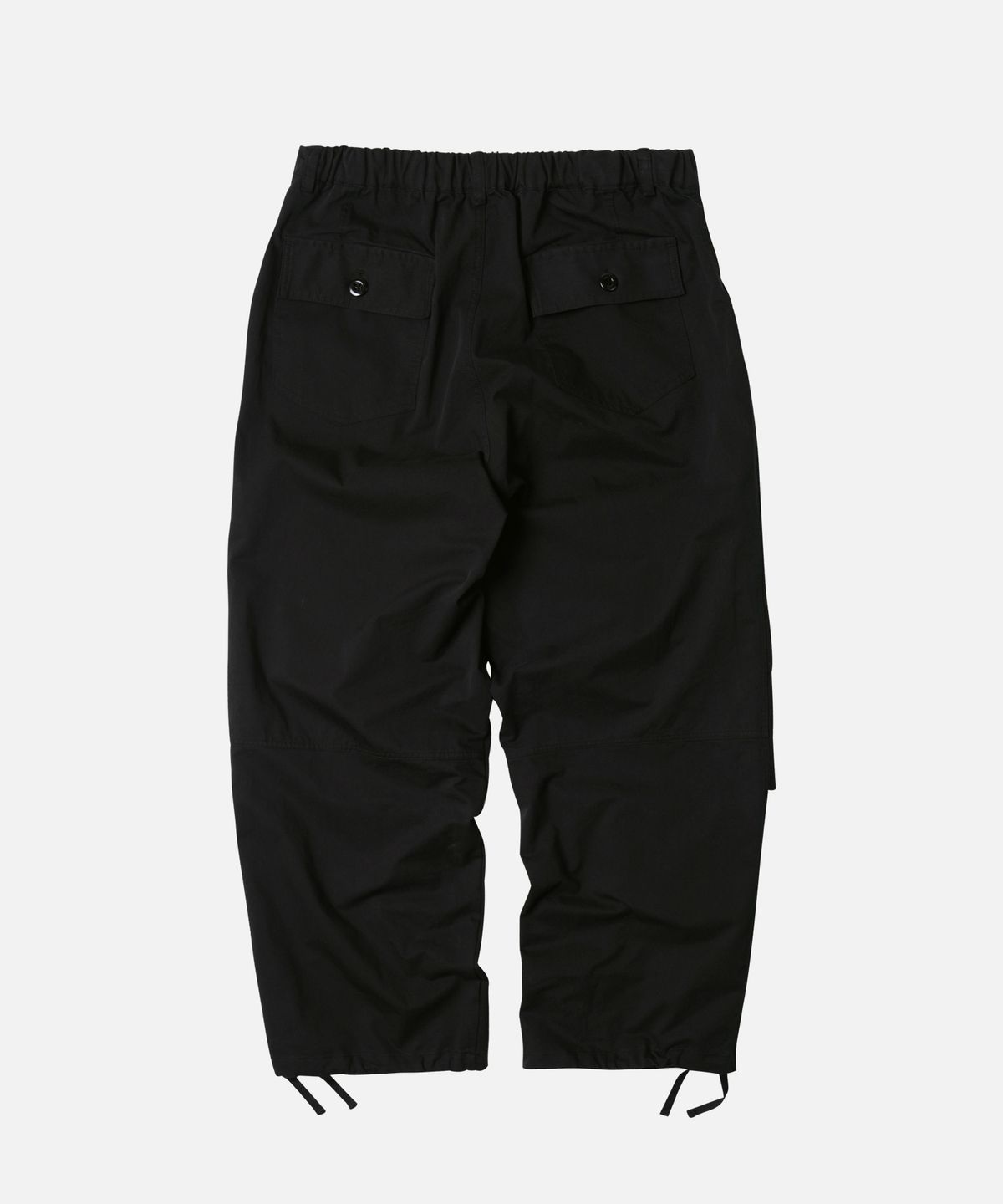 프리즘웍스(FRIZMWORKS) BANDING WIDE FATIGUE PANTS _ BLACK