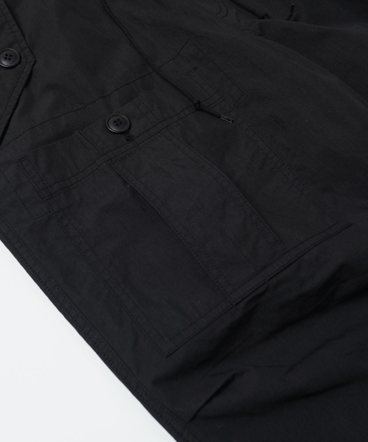 프리즘웍스(FRIZMWORKS) CN RIPSTOP MIL PANTS 002 _ BLACK