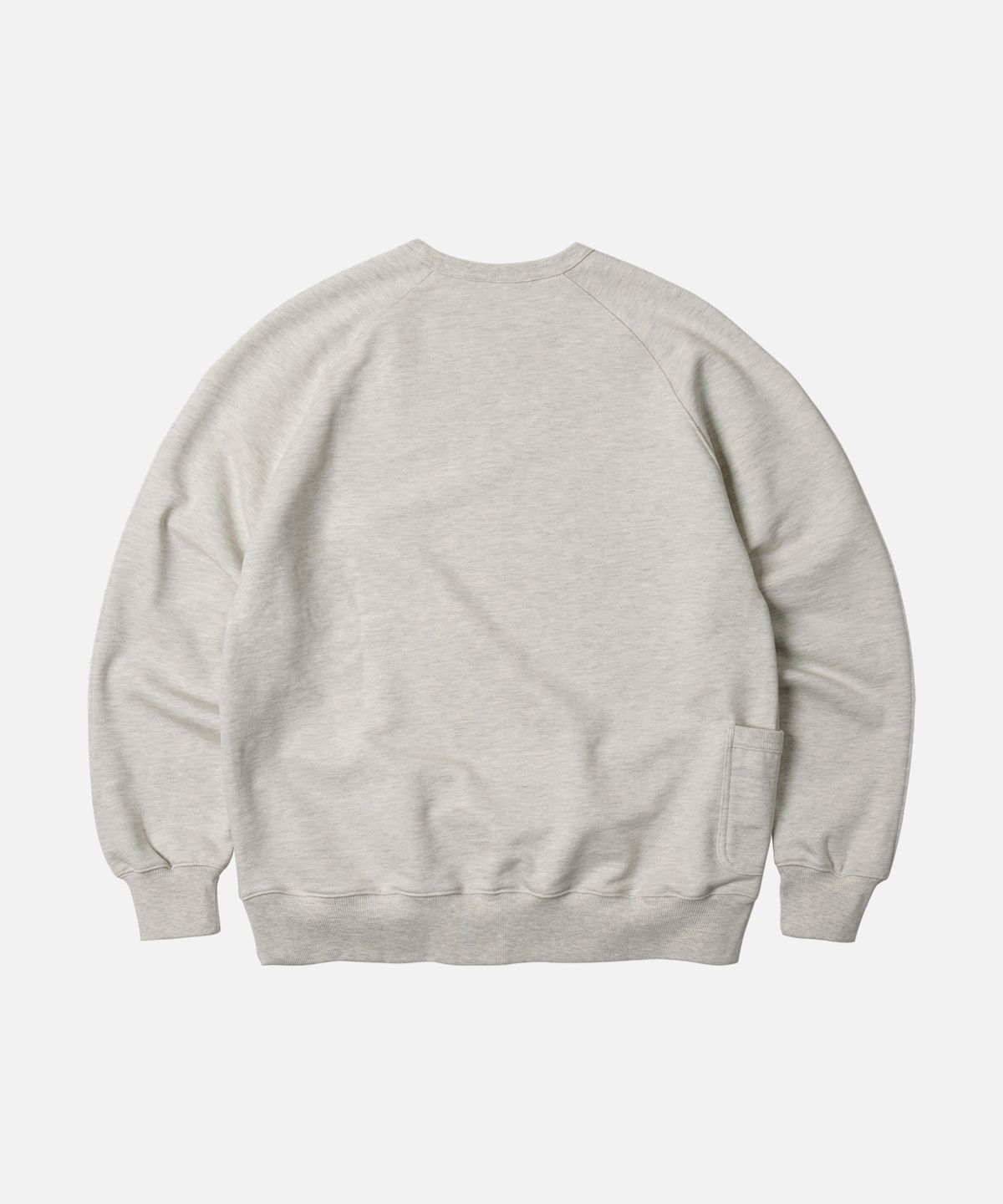 프리즘웍스(FRIZMWORKS) LIGHTNING MIL PATCH SWEATSHIRT _ OATMEAL