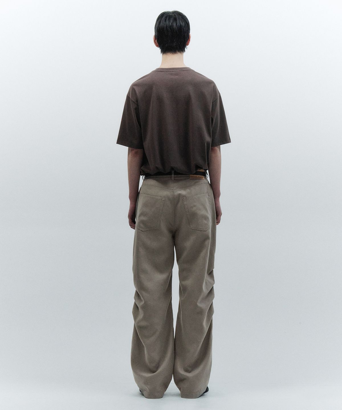 인사일런스(INSILENCE) 포턱 크랙 팬츠 GREY BEIGE