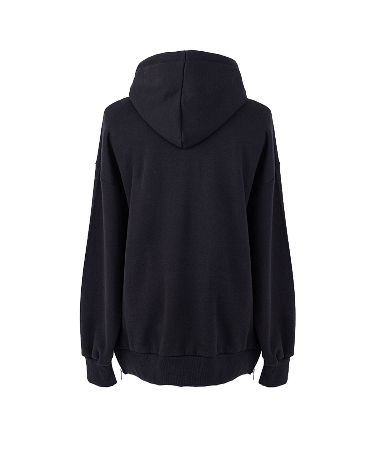 스트라이크(STRIKE) Black Stud Logo Detail Lampo Zip Hoodie