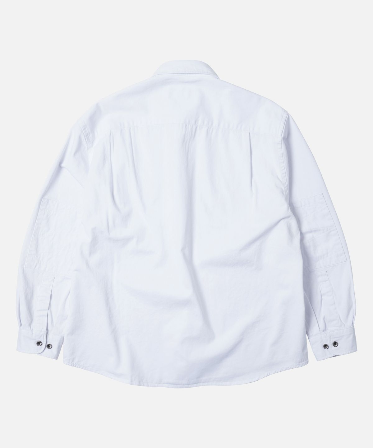 프리즘웍스(FRIZMWORKS) WASHED DENIM WORK SHIRT _ WHITE