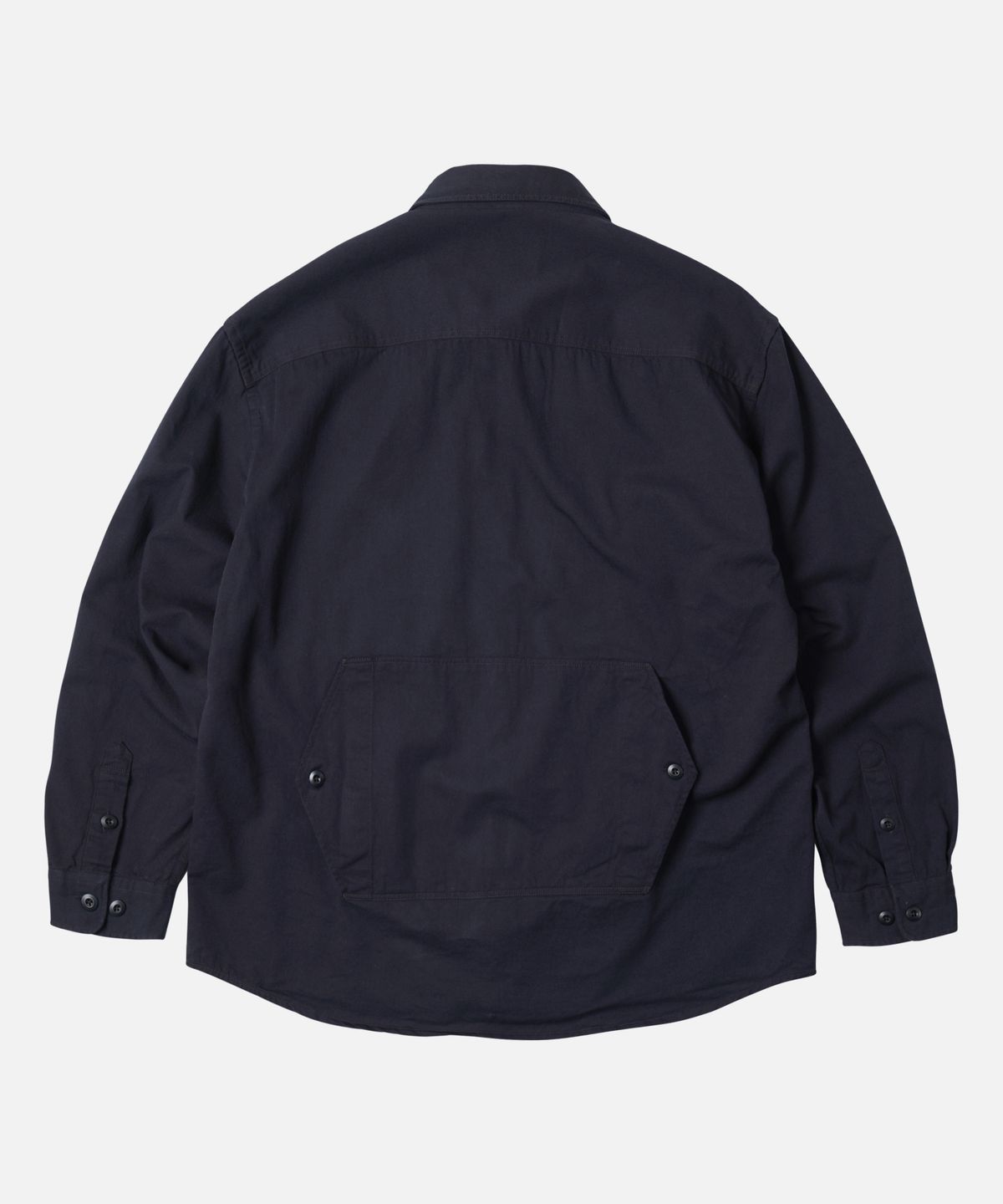 프리즘웍스(FRIZMWORKS) TWILL UTILITY POCKET SHIRT JACKET _ NAVY