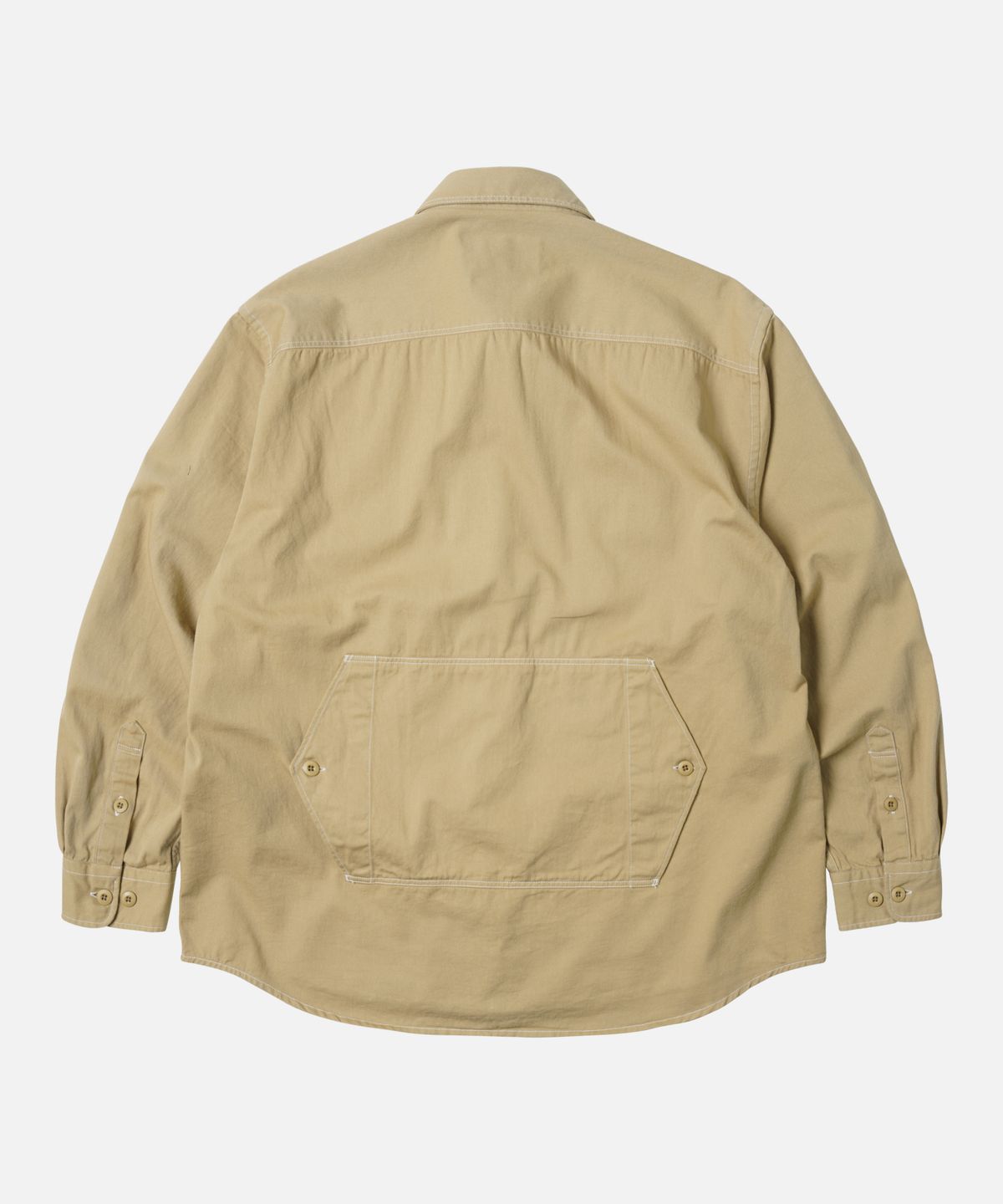 프리즘웍스(FRIZMWORKS) TWILL UTILITY POCKET SHIRT JACKET _ BEIGE
