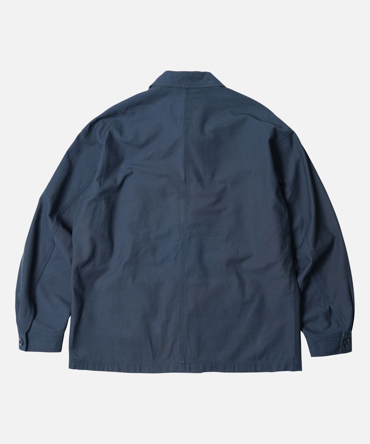 프리즘웍스(FRIZMWORKS) BACKSATIN FRENCH WORK JACKET _ VINTAGE BLUE