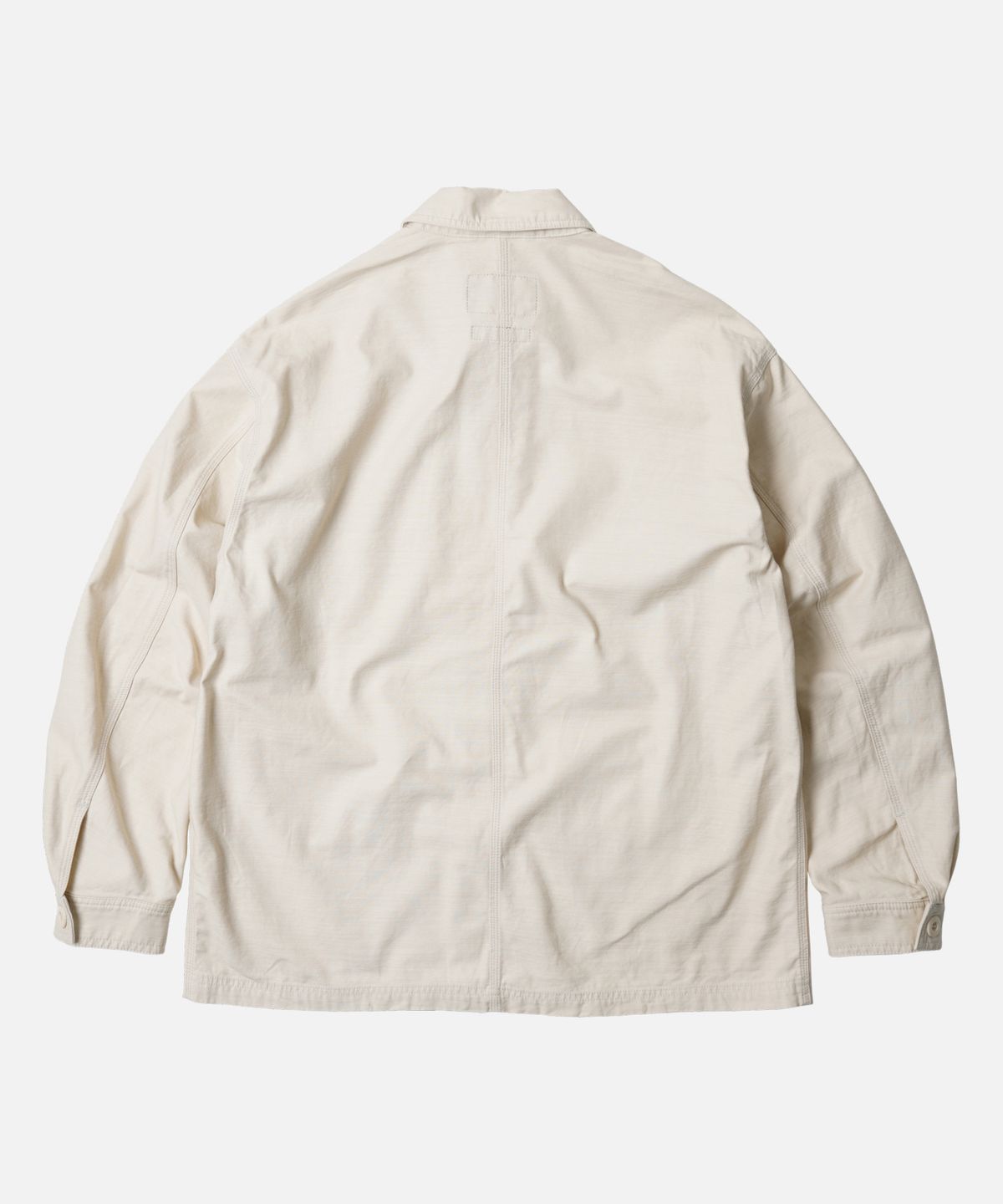 프리즘웍스(FRIZMWORKS) BACKSATIN FRENCH WORK JACKET _ CREAM
