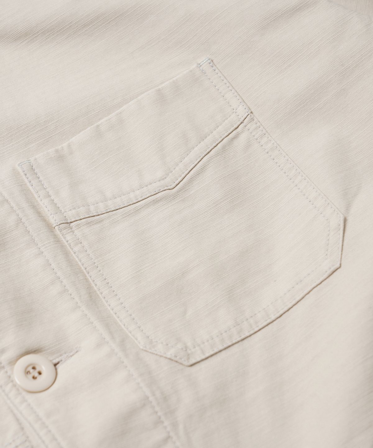 프리즘웍스(FRIZMWORKS) BACKSATIN FRENCH WORK JACKET _ CREAM