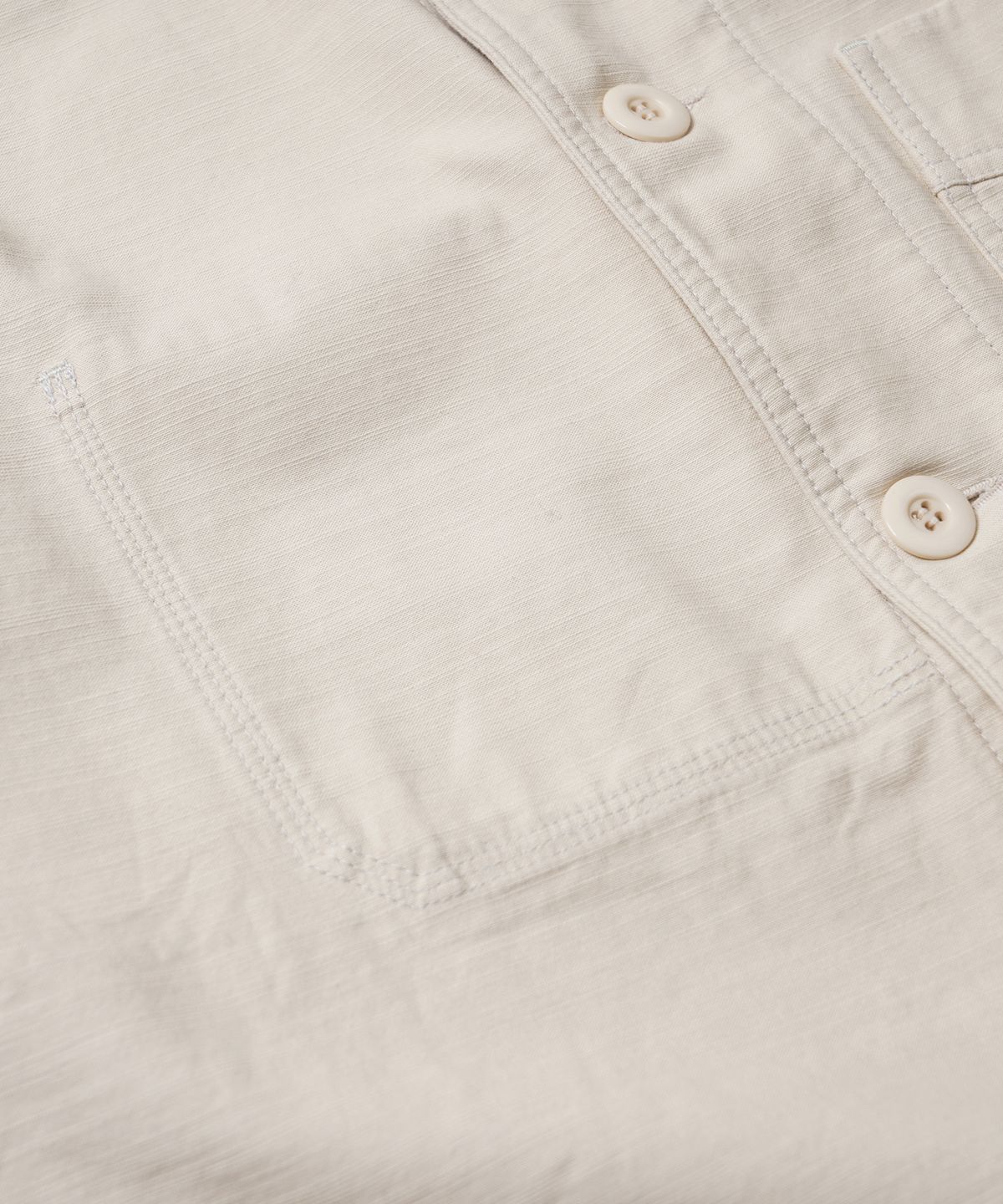 프리즘웍스(FRIZMWORKS) BACKSATIN FRENCH WORK JACKET _ CREAM