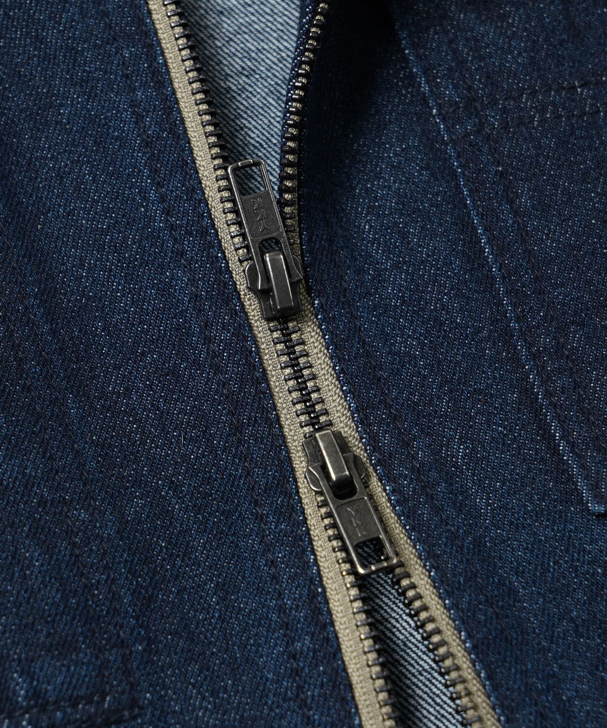 프리즘웍스(FRIZMWORKS) DENIM ZIP UP WORK JACKET _ INDIGO