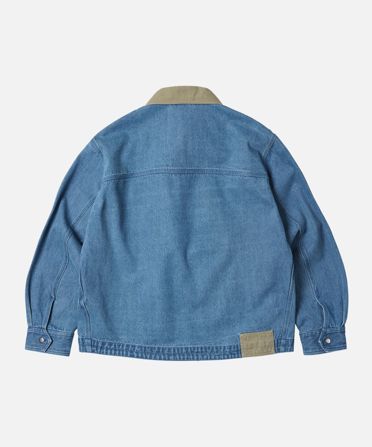 프리즘웍스(FRIZMWORKS) DENIM ZIP UP WORK JACKET _ LIGHT BLUE