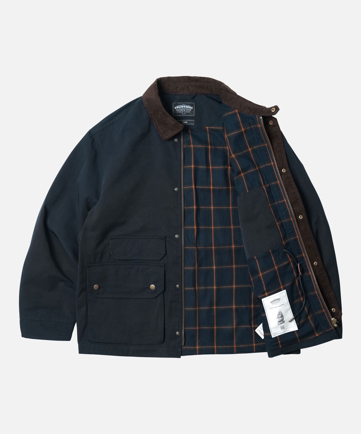 프리즘웍스(FRIZMWORKS) ROYAL HUNTING JACKET 003 _ NAVY