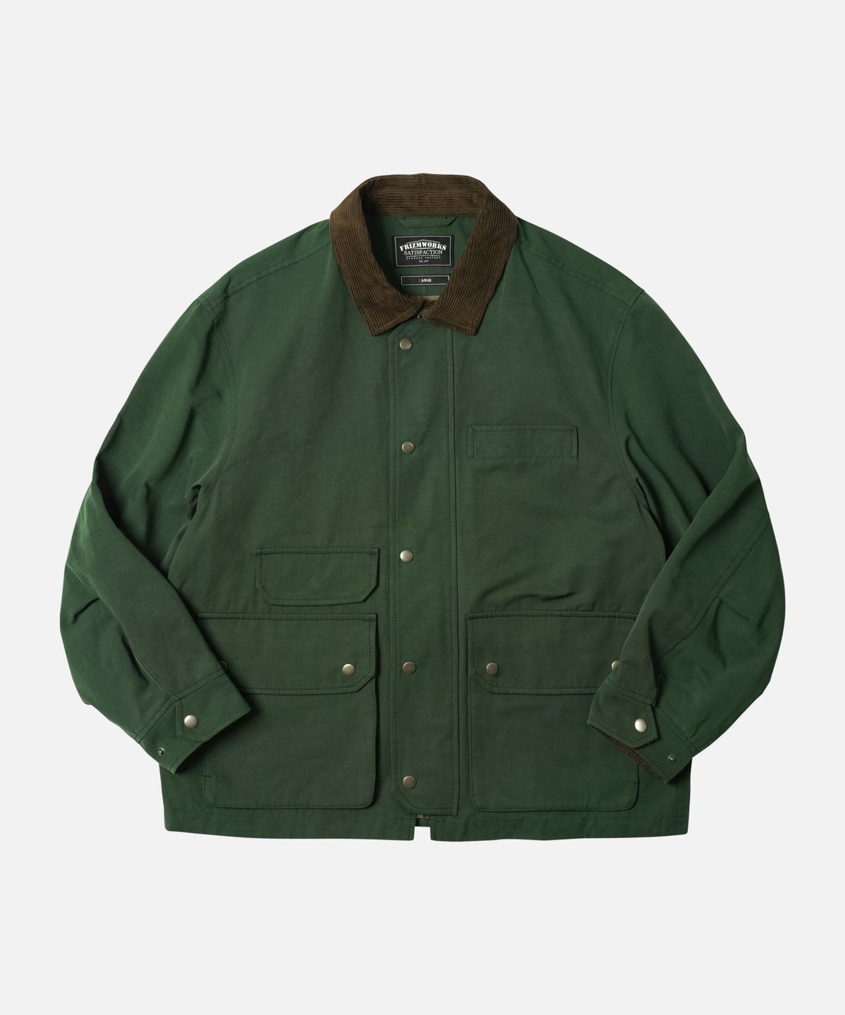 프리즘웍스(FRIZMWORKS) ROYAL HUNTING JACKET 003 _ FOREST GREEN