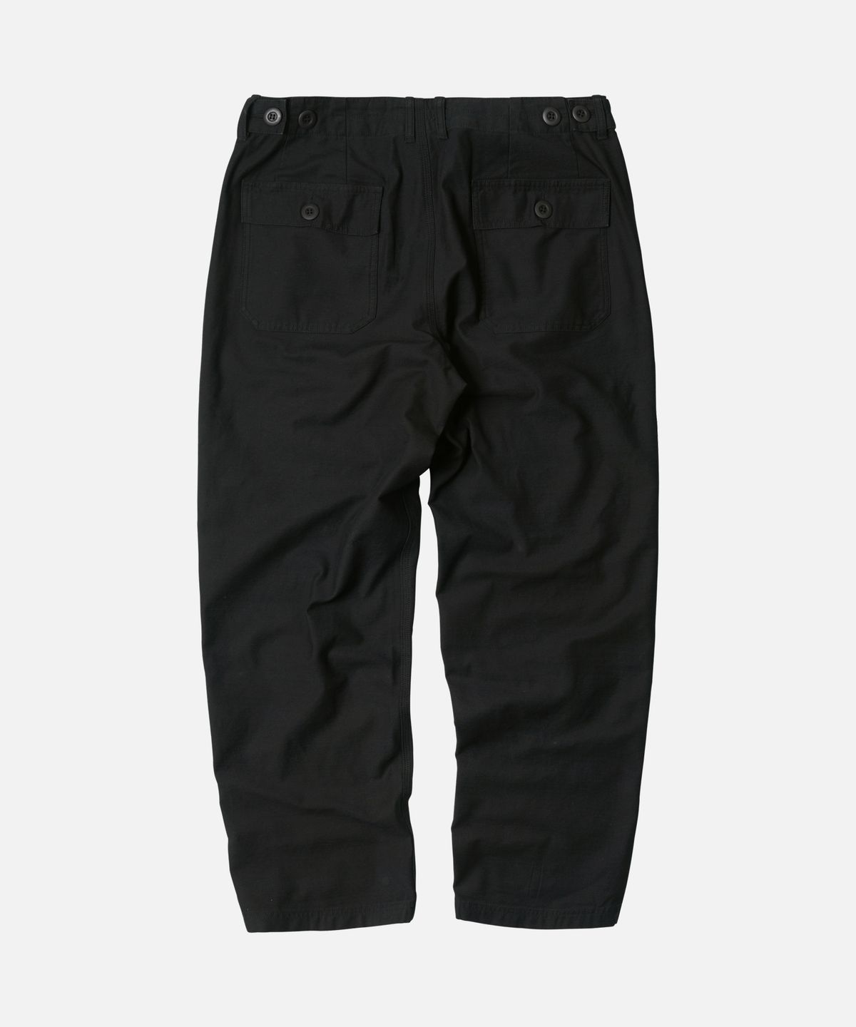 프리즘웍스(FRIZMWORKS) BACKSATIN FATIGUE PANTS _ BLACK