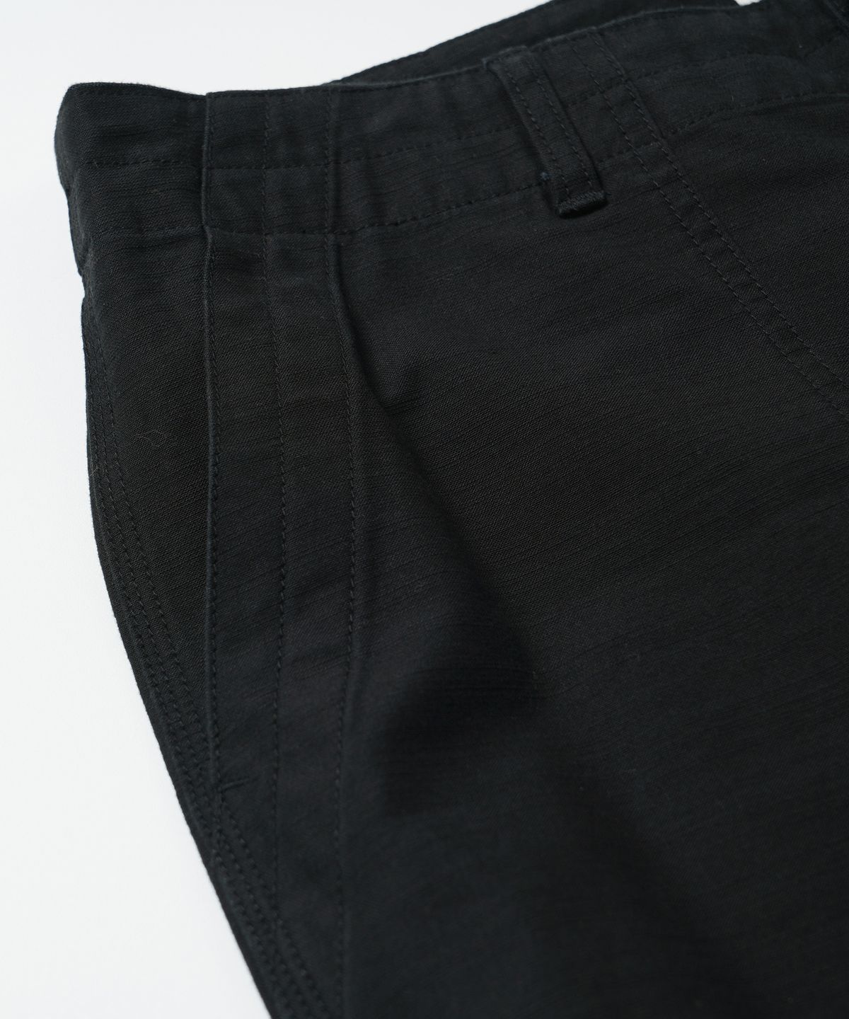 프리즘웍스(FRIZMWORKS) BACKSATIN FATIGUE PANTS _ BLACK