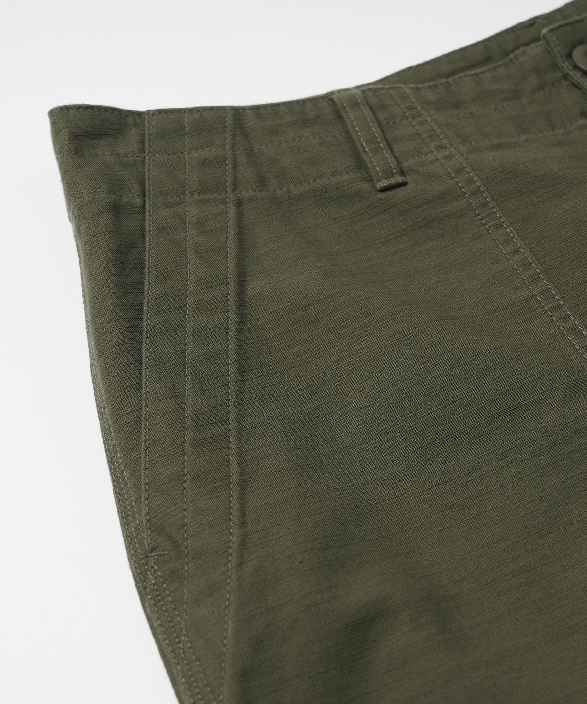 프리즘웍스(FRIZMWORKS) BACKSATIN FATIGUE PANTS _ OLIVE
