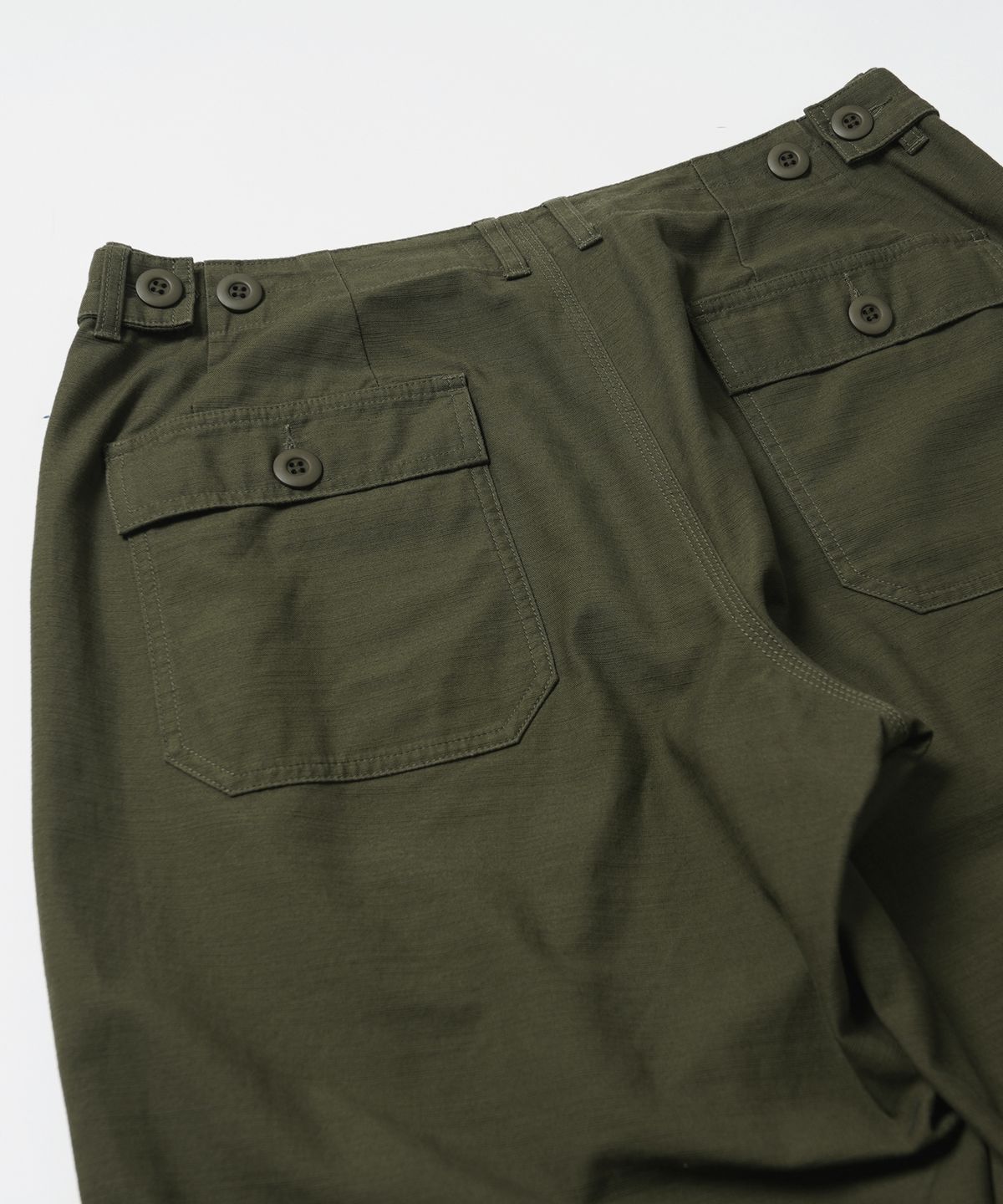 프리즘웍스(FRIZMWORKS) BACKSATIN FATIGUE PANTS _ OLIVE