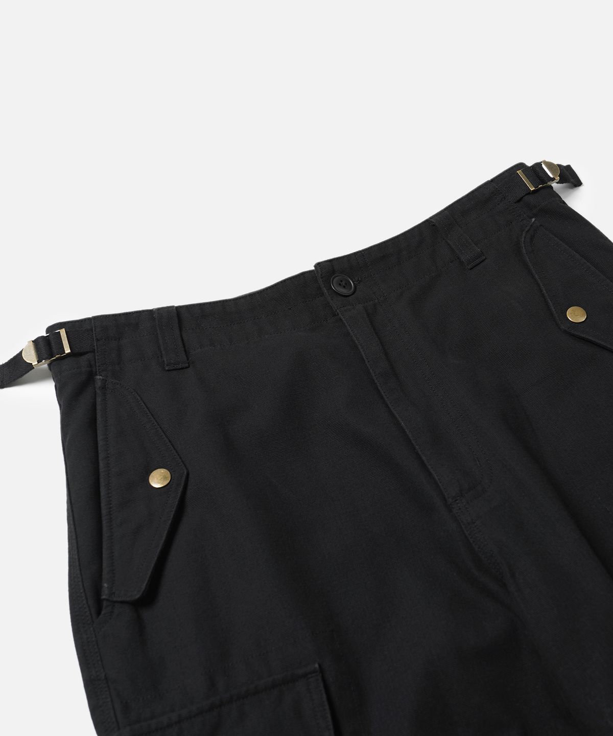 프리즘웍스(FRIZMWORKS) JUNGLE CLOTH FIELD CARGO PANTS _ BLACK