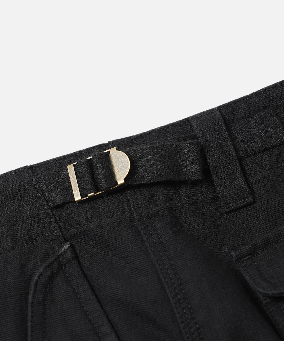 프리즘웍스(FRIZMWORKS) JUNGLE CLOTH FIELD CARGO PANTS _ BLACK