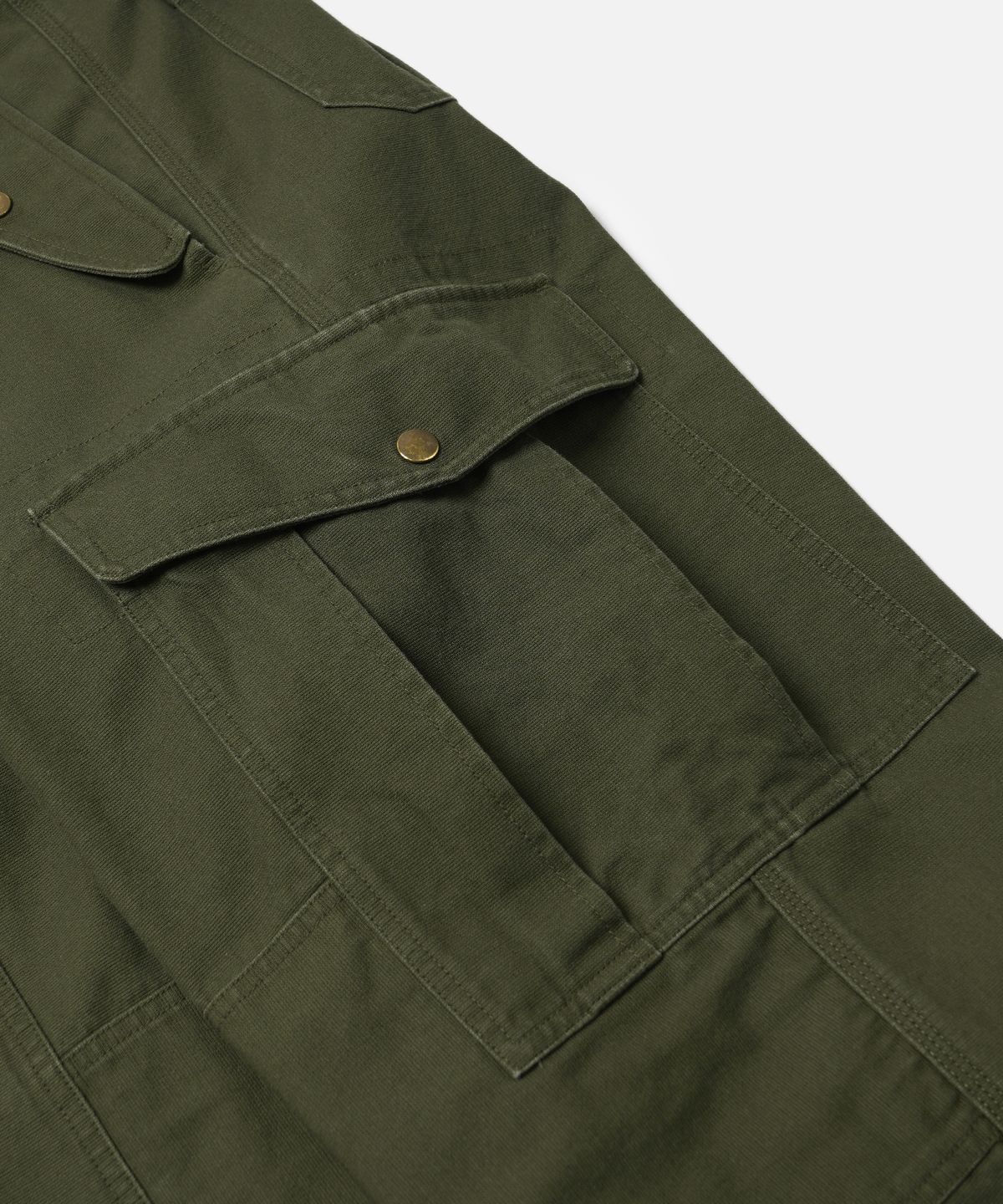 프리즘웍스(FRIZMWORKS) JUNGLE CLOTH FIELD CARGO PANTS _ OLIVE