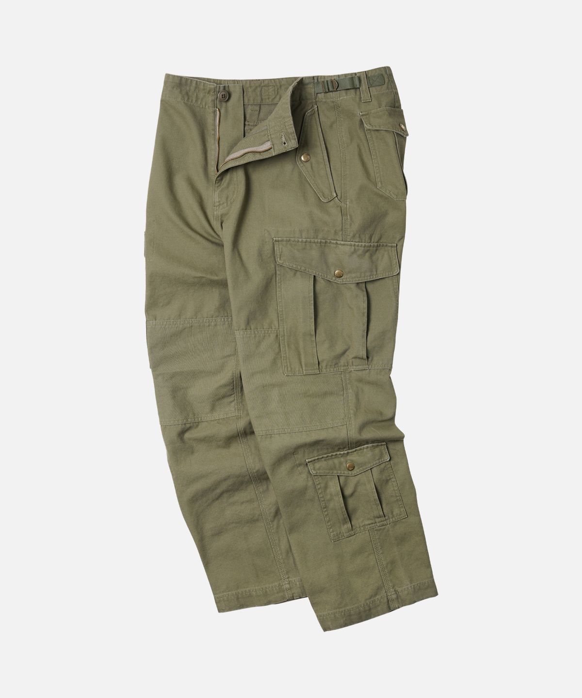 프리즘웍스(FRIZMWORKS) JUNGLE CLOTH FIELD CARGO PANTS _ KHAKI BEIGE